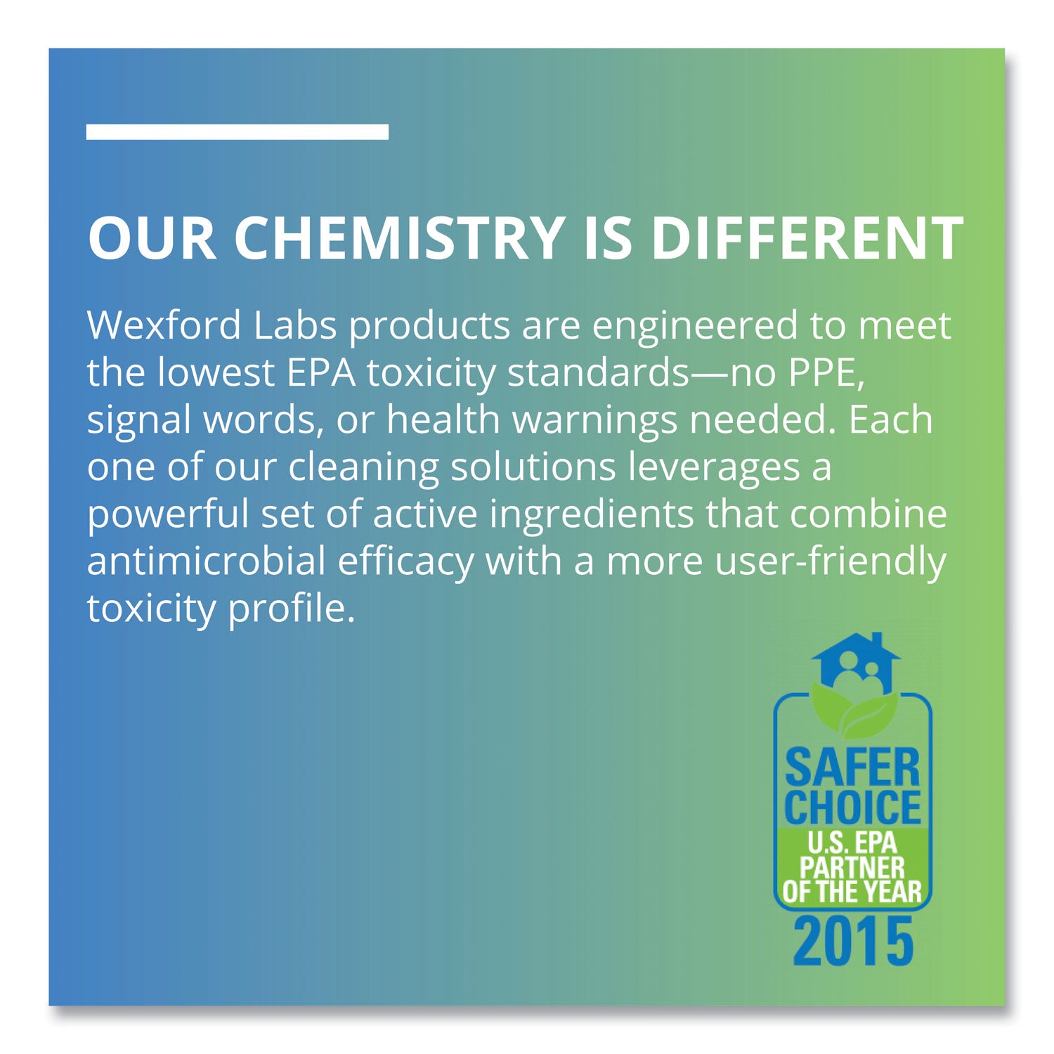 Wexford Labs CleanCide Disinfecting Wipes, 1-Ply, 8 x 5.5, Fresh Scent, White, 400/Tub, 4 Tubs/Carton