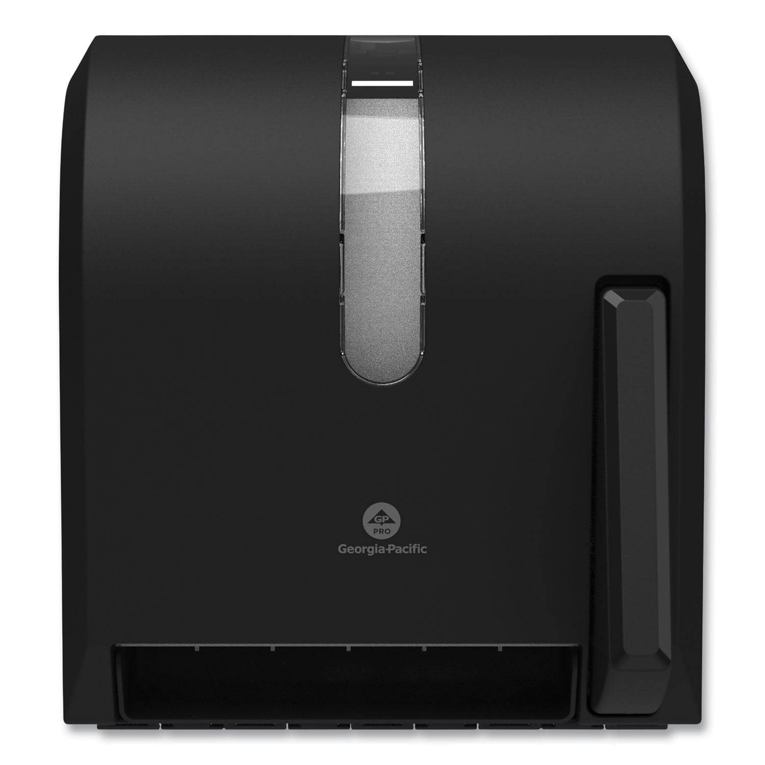 Georgia Pacific® Professional Hygienic Push-Paddle Roll Towel Dispenser, 13 X 10 X 14.4, Black