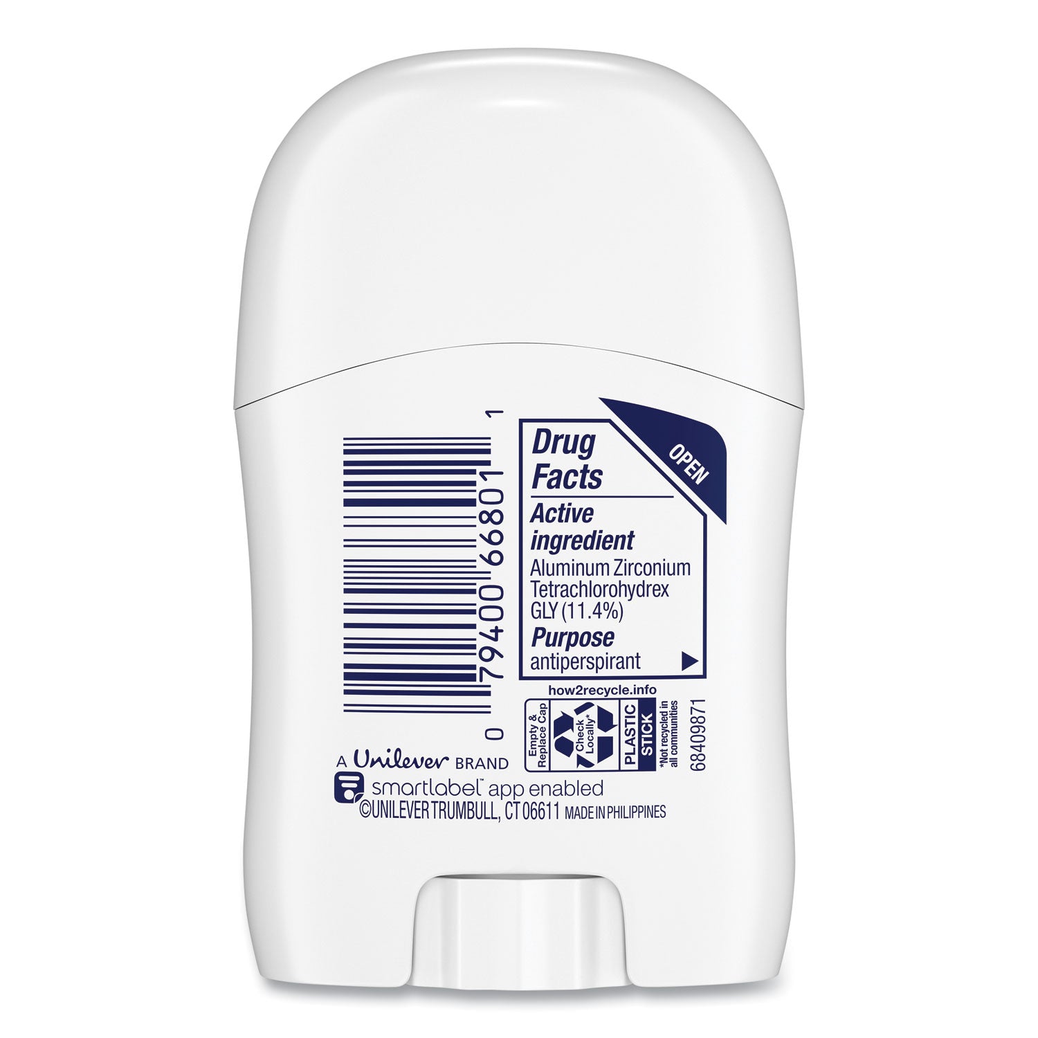 Dove® Invisible Solid Antiperspirant Deodorant, Floral Scent, 0.5 Oz, 36/carton