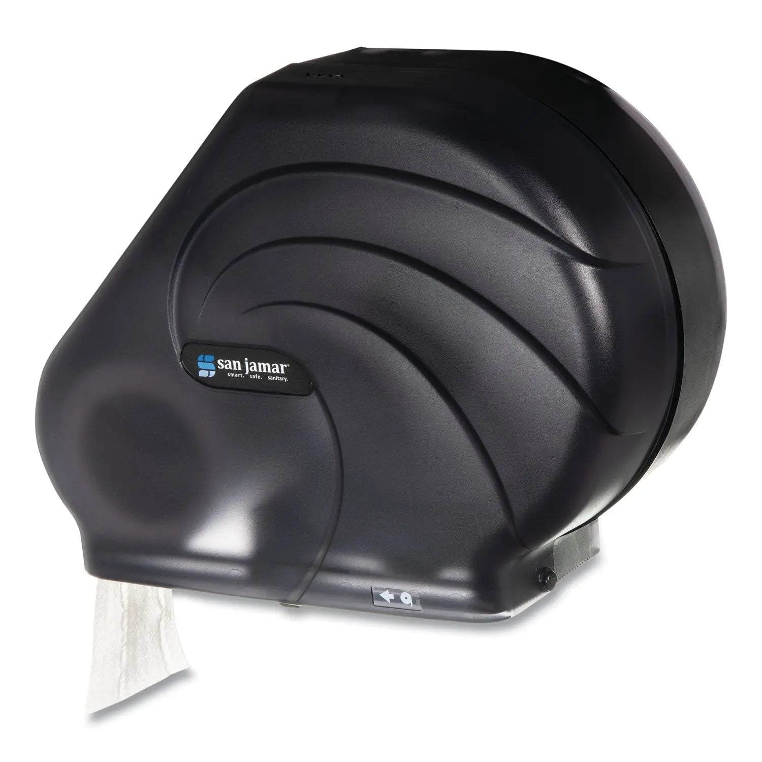 Oceans Reserva Jumbo Tissue Dispenser with Stub, 16.75 x 5.5 x 12.25, Black Pearl San Jamar® Flipcost