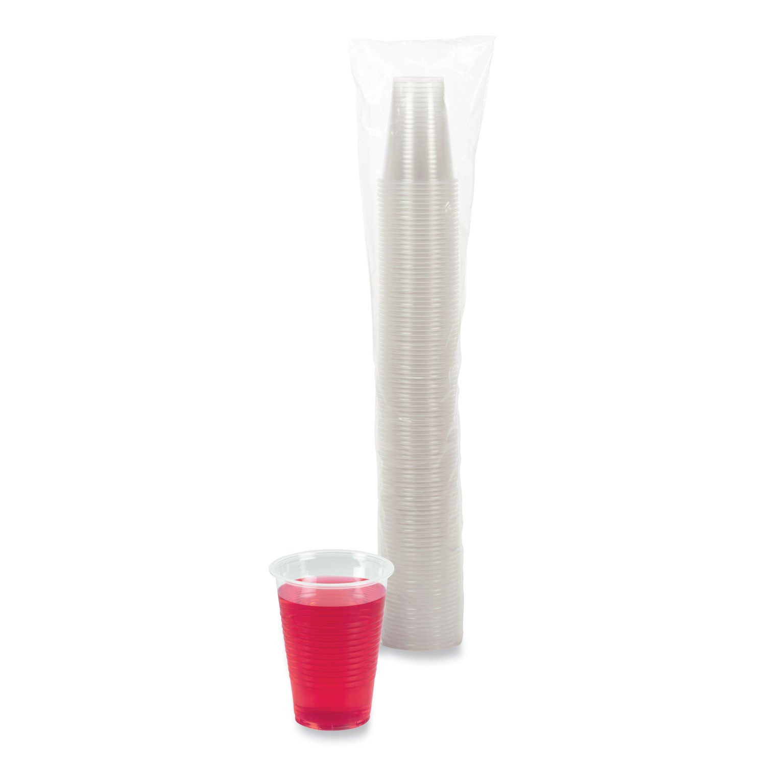 Boardwalk® Translucent Plastic Cold Cups, 9 oz, 100/Pack