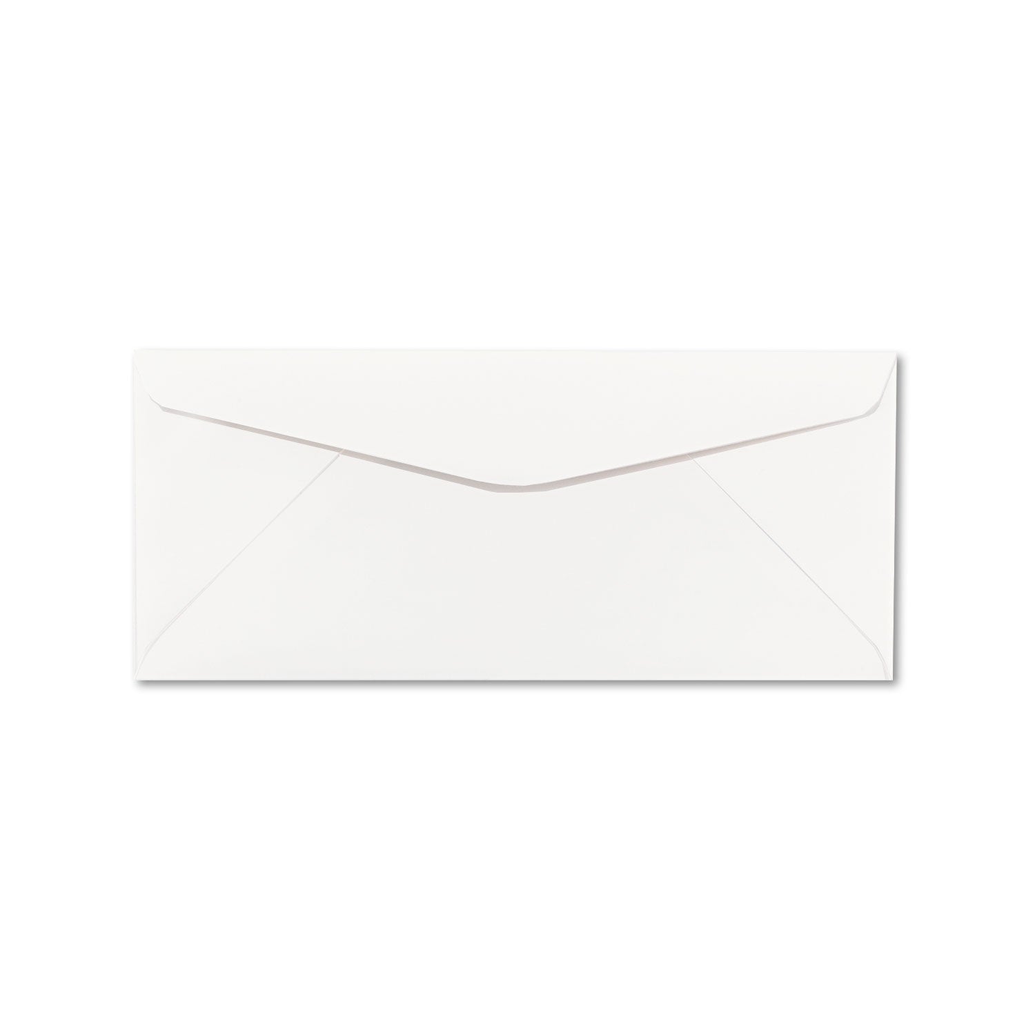 Neenah Paper Classic Crest #10 Envelope, Commercial Flap, Gummed Closure, 4.13 X 9.5, Avon Brilliant White, 500/box
