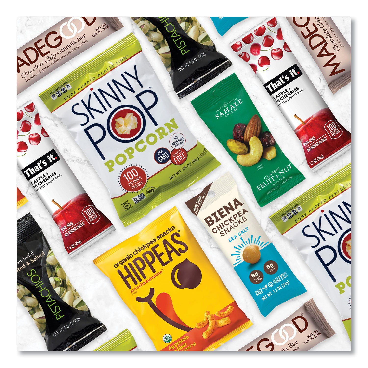 Snack Box Pros Vegan Snack Box, 15 Assorted Snacks/Box