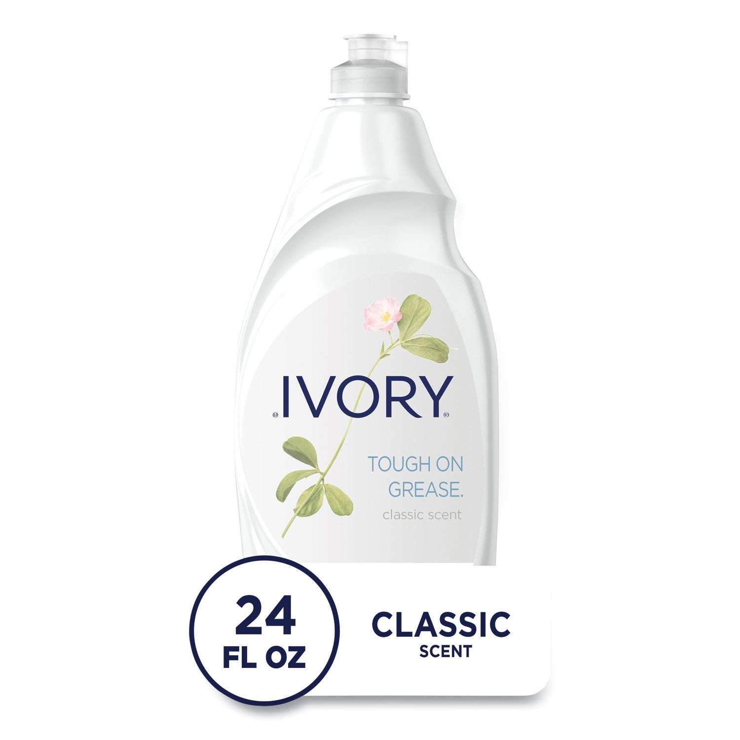Ivory® Dish Detergent, Classic Scent, 24 Oz Bottle, 10/carton