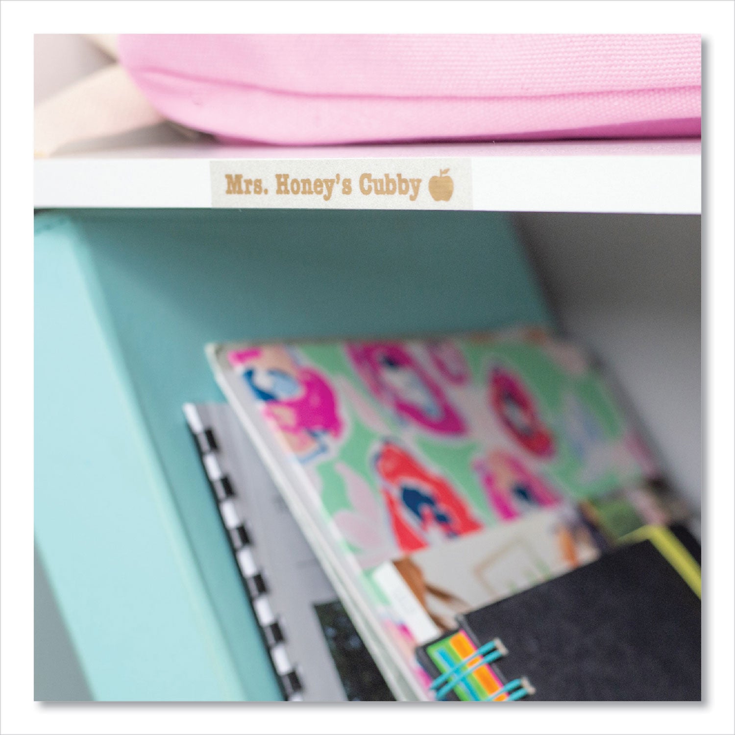 Brother TZe Premium Laminated Tape, 0.47" x 26.2 ft, Gold on White