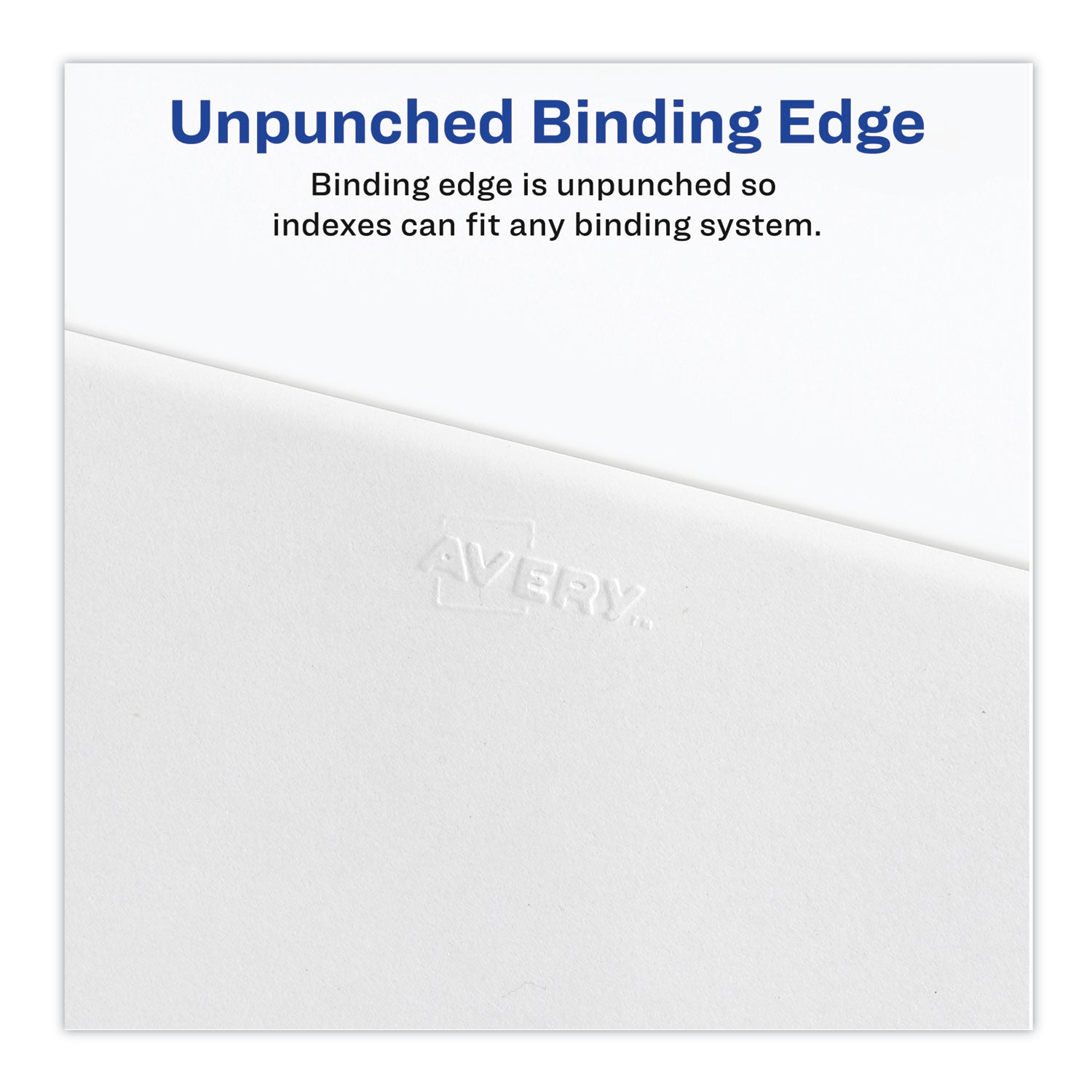 Avery® Preprinted Legal Exhibit Side Tab Index Dividers, Avery Style, 10-Tab, 18, 11 X 8.5, White, 25/pack, (1018)