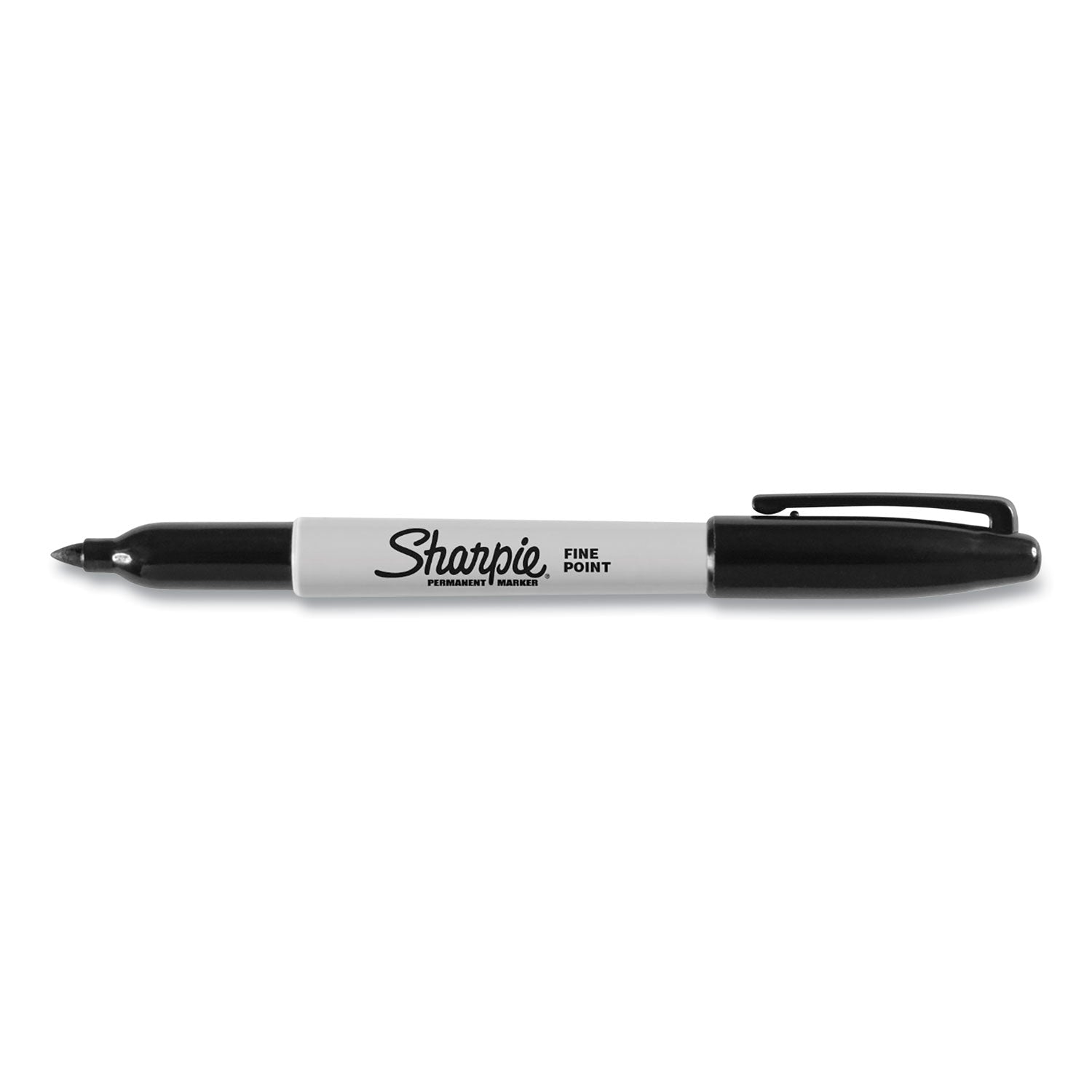 Sharpie® Fine Tip Permanent Marker, Fine Bullet Tip, Black, 24/pack