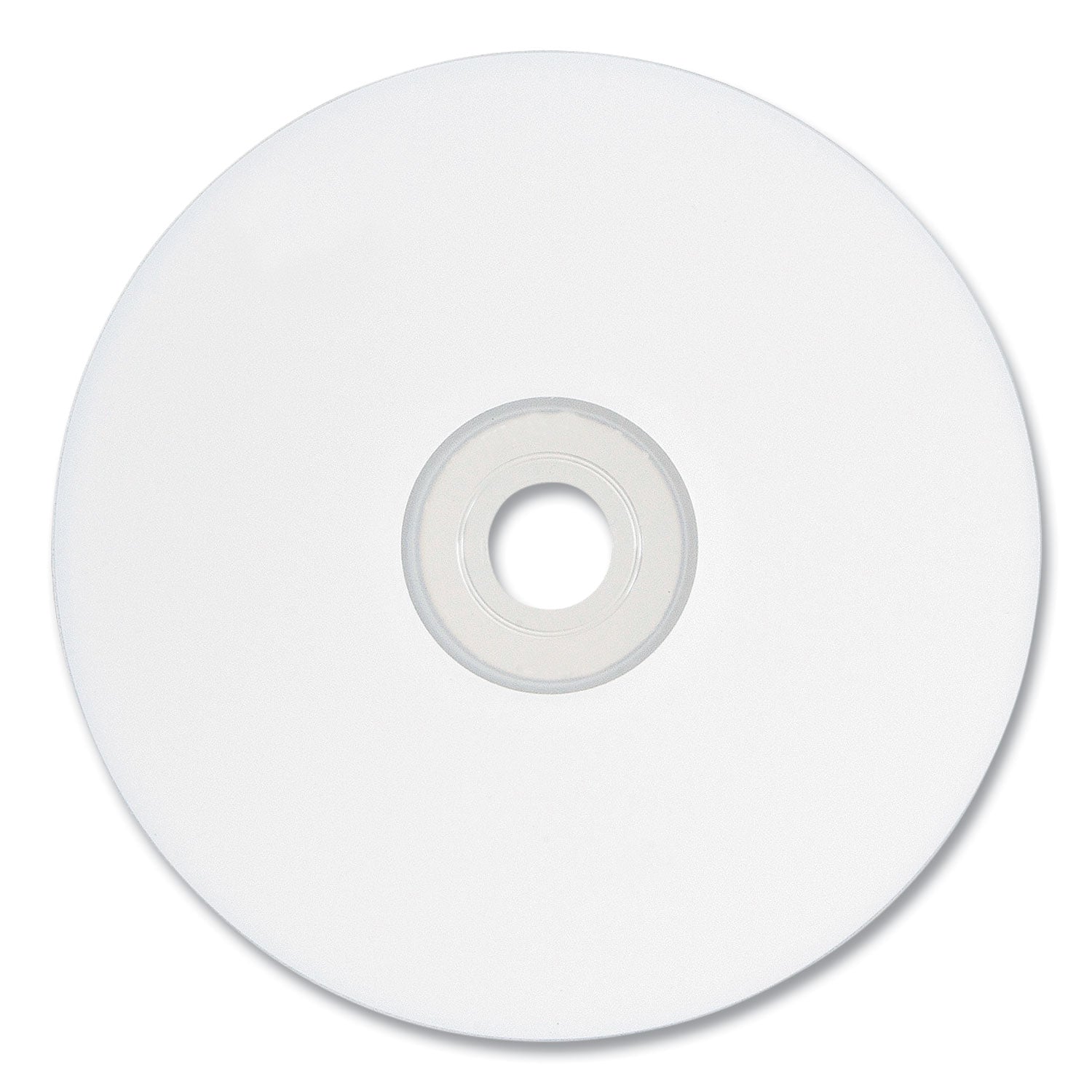 Verbatim® CD-R Printable Recordable Disc, 700 MB/80 min, 52x, Spindle, White, 100/Pack
