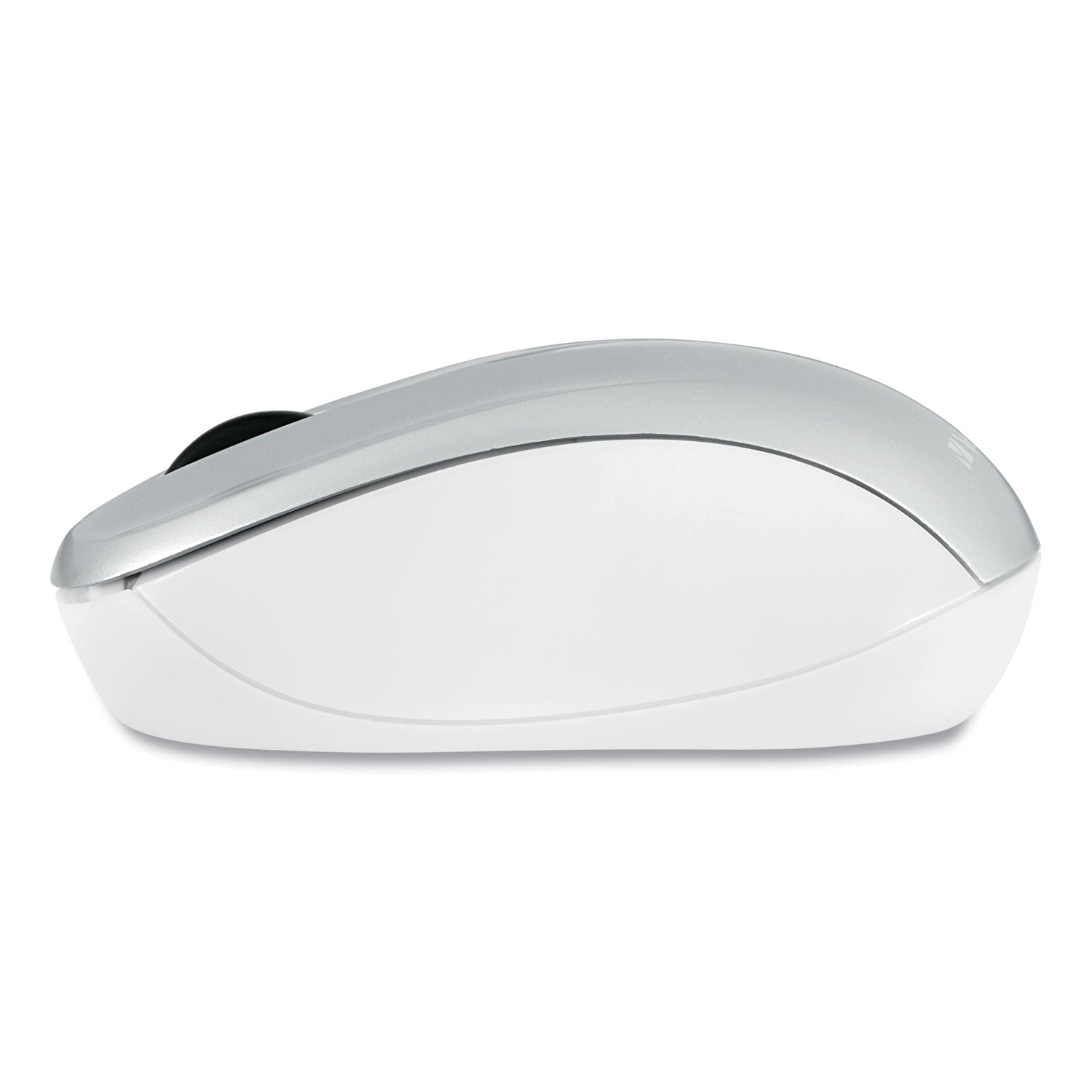 Verbatim® Silent Wireless Blue Led Mouse, 2.4 Ghz Frequency/32.8 Ft Wireless Range, Left/right Hand Use, Silver