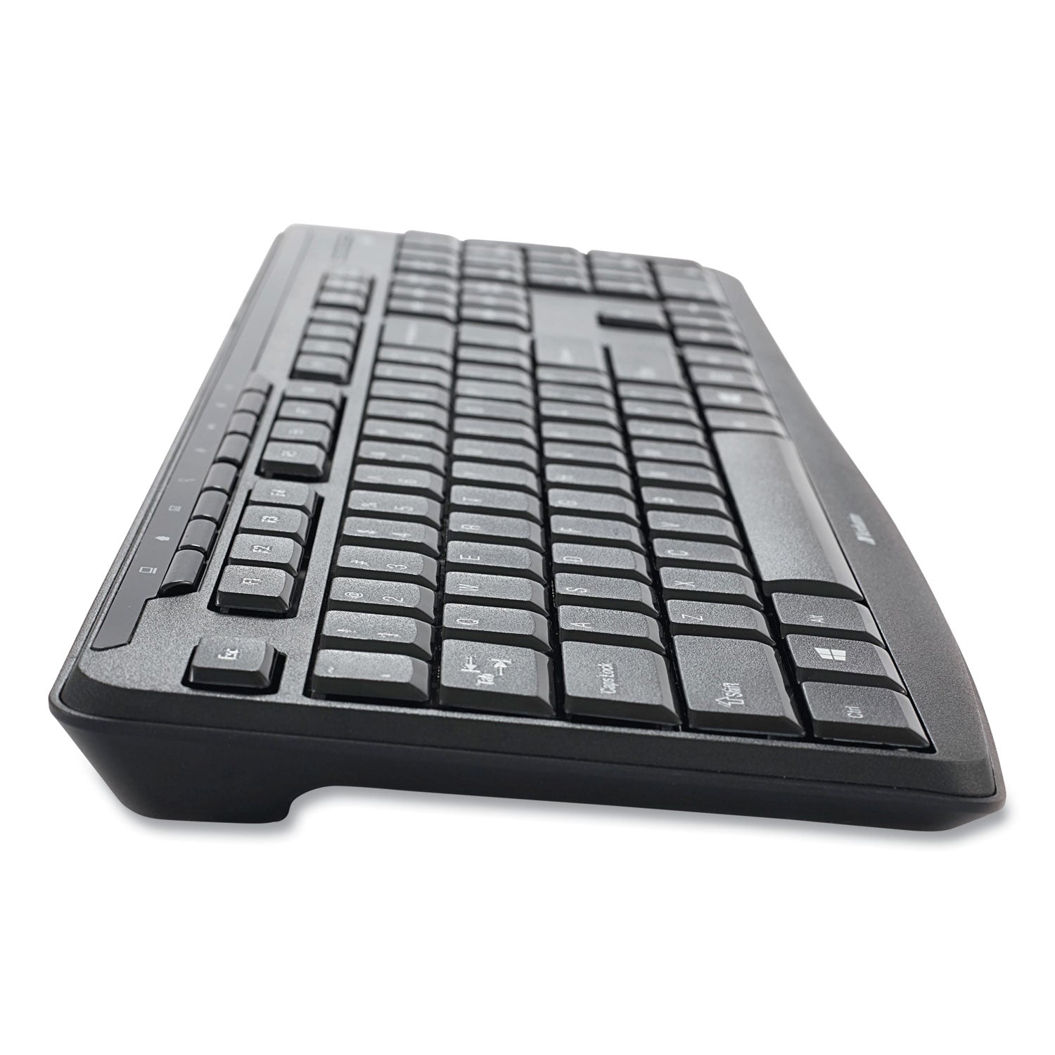 Verbatim® Silent Wireless Mouse And Keyboard, 2.4 Ghz Frequency/32.8 Ft Wireless Range, Black