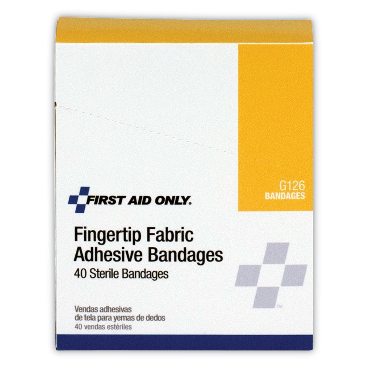 PhysiciansCare® by First Aid Only® First Aid Fingertip Bandages, 1.75 X 3, 40/box