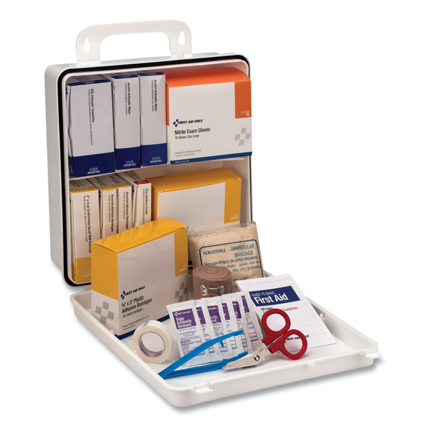PhysiciansCare® by First Aid Only® Office First Aid Kit, For Up To 75 People, 312 Pieces, Plastic Case