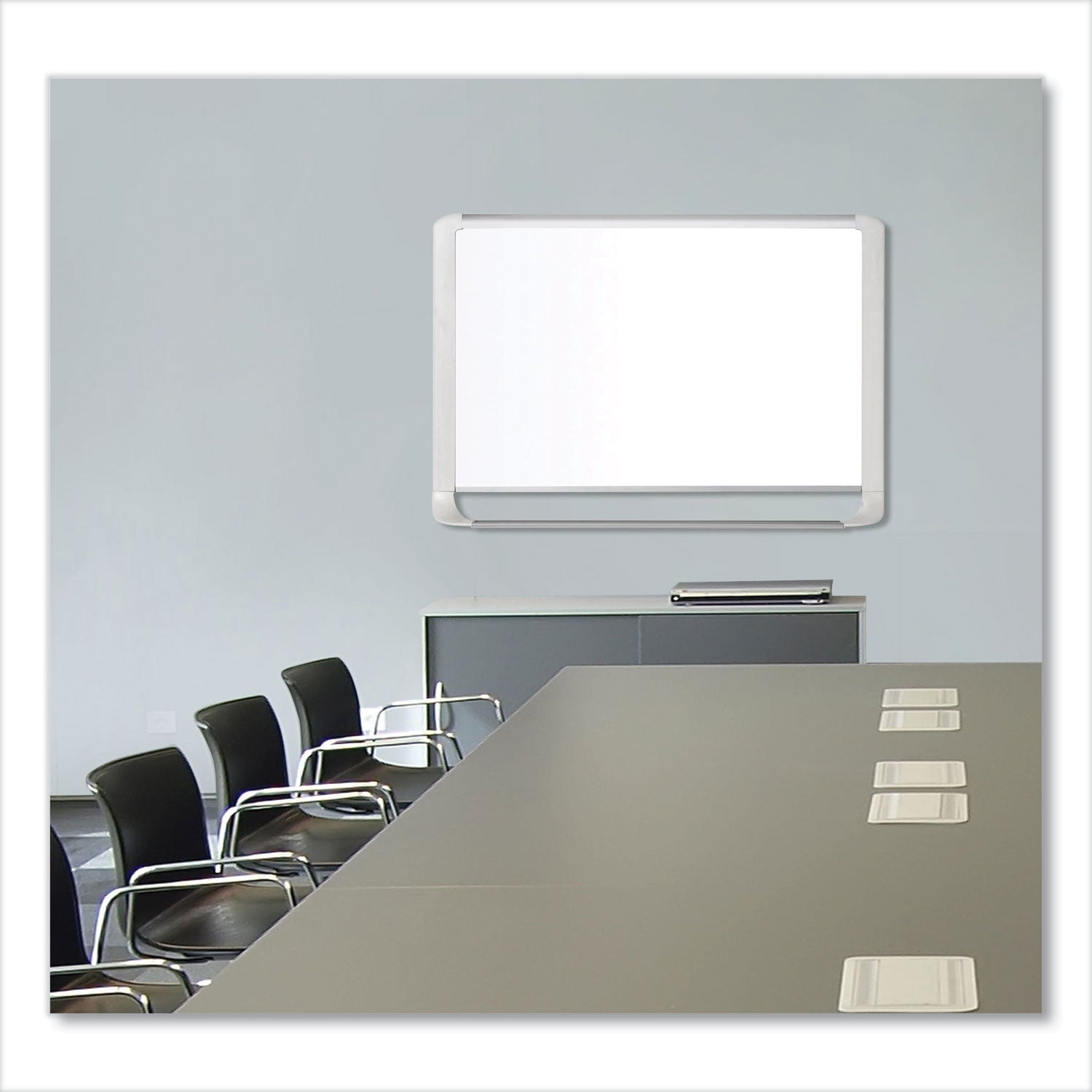 MasterVision® Gold Ultra Magnetic Dry Erase Boards, 36" x 24", White Surface, White/Natural Aluminum Frame