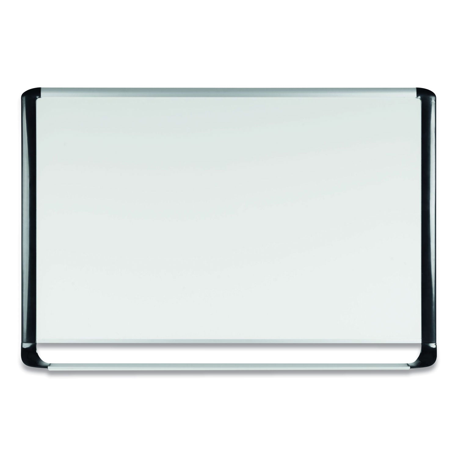 Pure Platinum Magnetic Dry Erase Board, 96 x 48, White Surface, Silver/Black Aluminum Frame