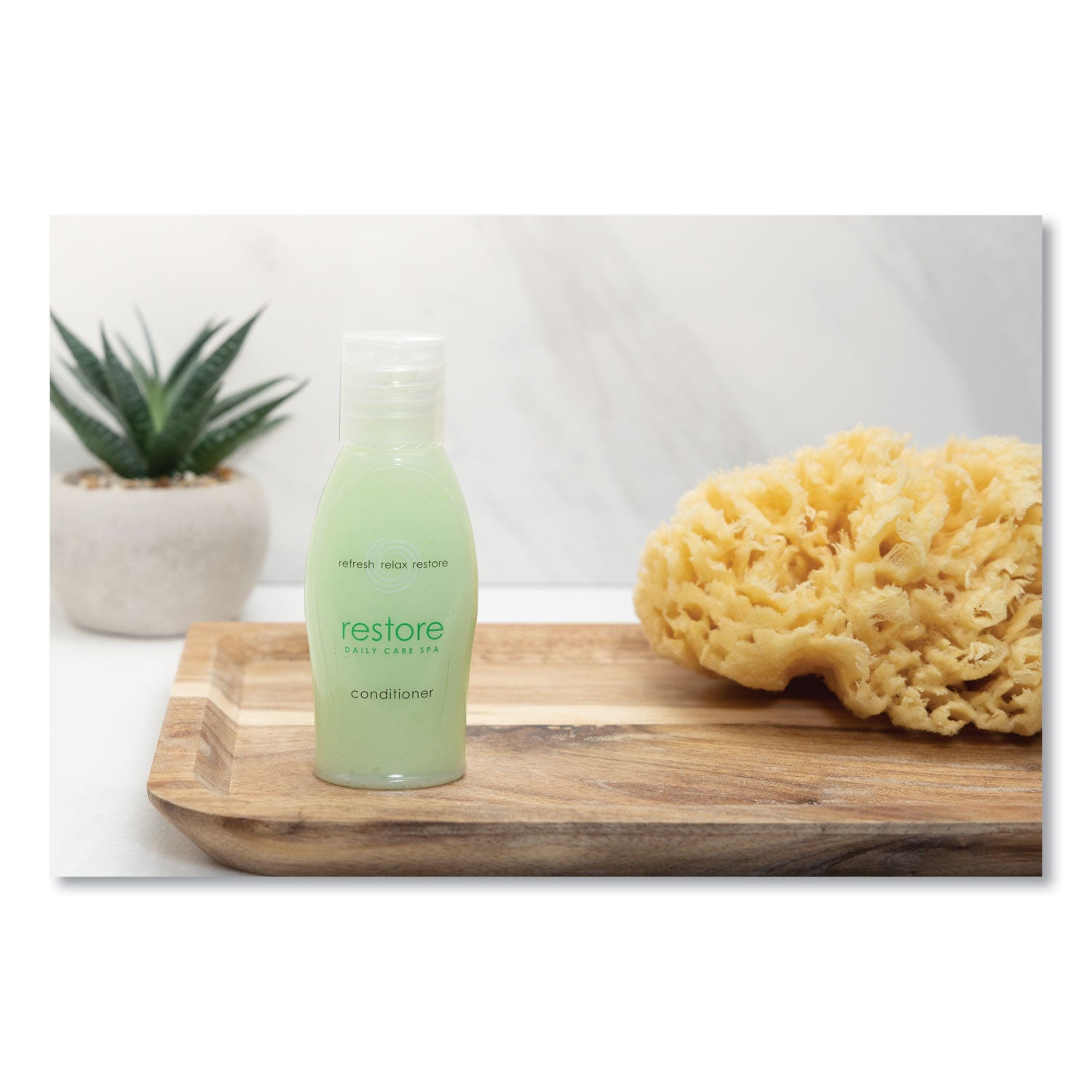 Dial® Amenities Soothing Aloe Formula Conditioner, Fresh Scent, 1 oz, 288/Carton