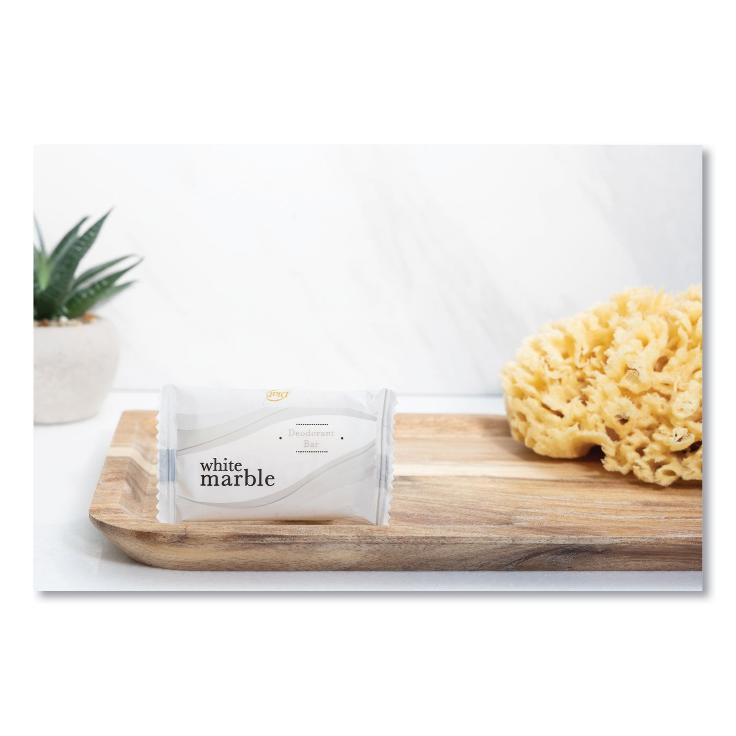 Dial® Amenities Amenities Deodorant Soap, Pleasant Scent, # 3/4, 1,000/Carton