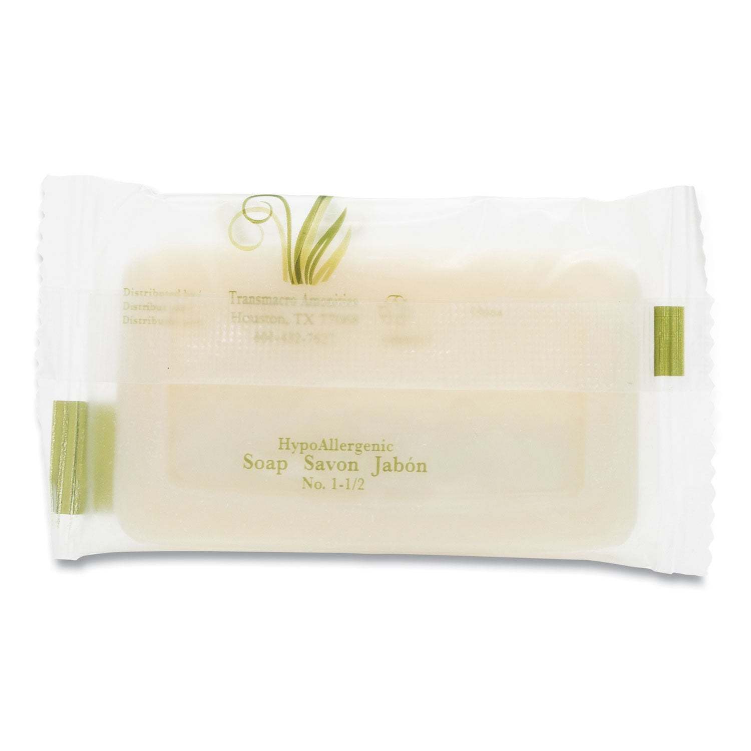 Pure & Natural™ Body and Facial Soap, Fresh Scent, # 1 1/2, 500/Carton