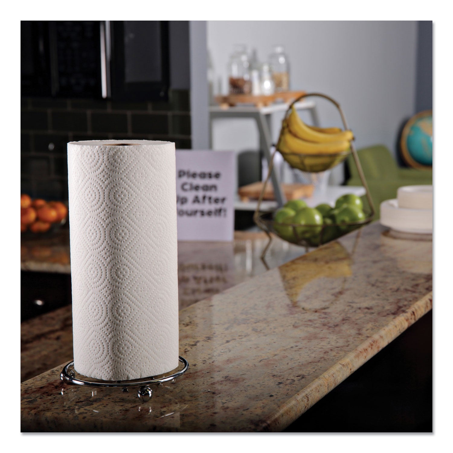 Windsoft® Kitchen Roll Towels, 2-Ply, 11 x 8.8, White, 100/Roll