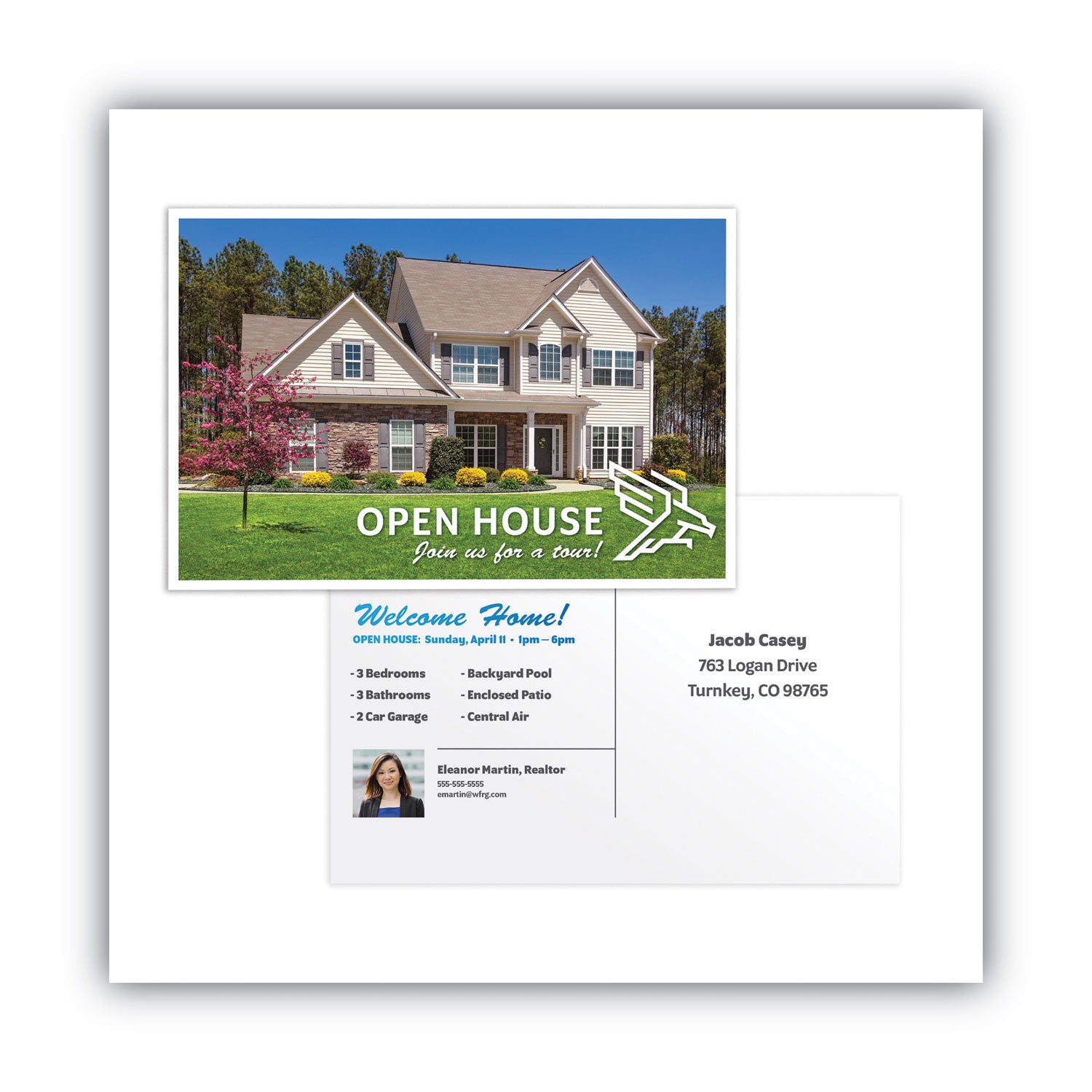 MACO® Unruled Microperforated Laser/inkjet Post Cards, 4 X 6, White, 100 Cards, 2 Cards/sheet, 50 Sheets/box