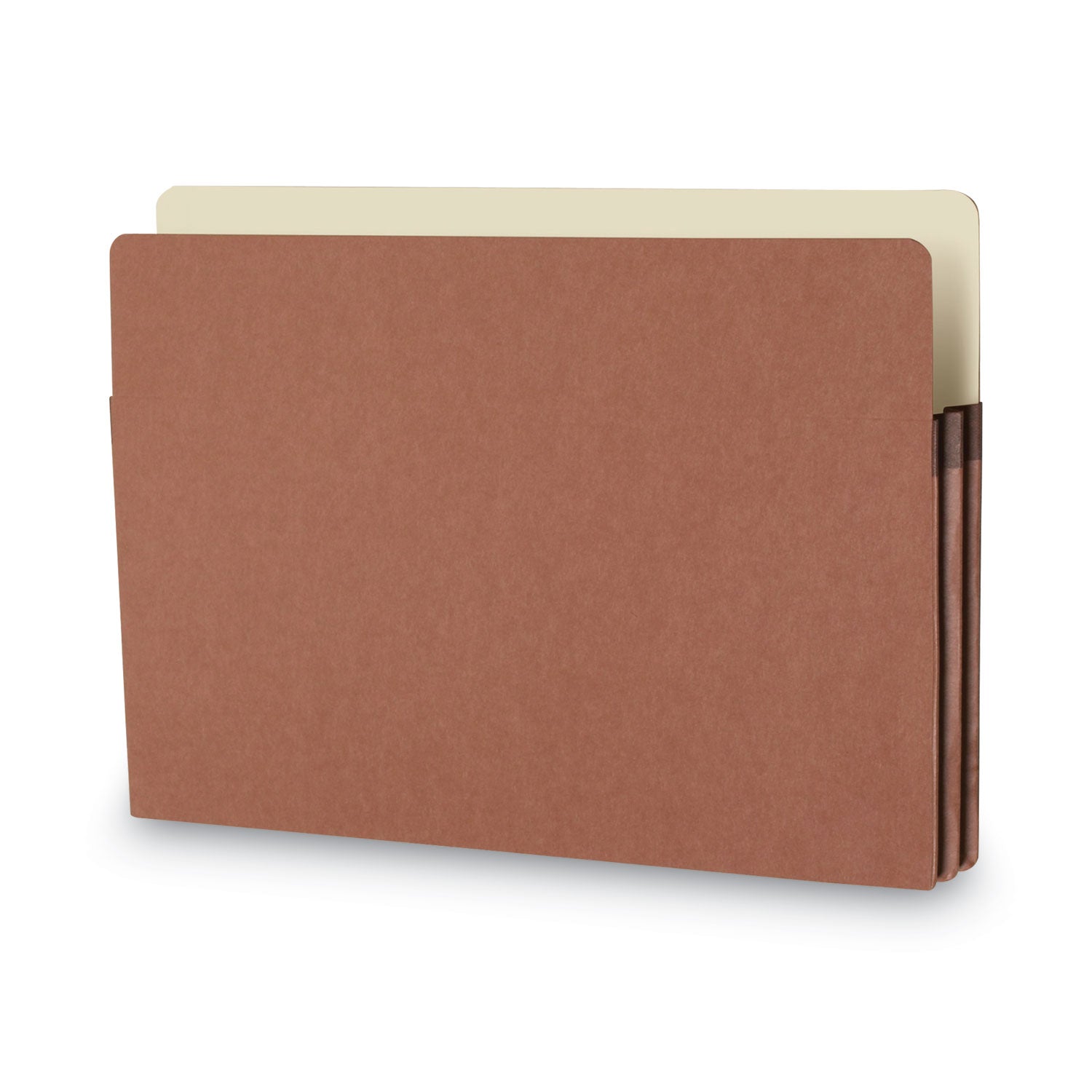 Smead Redrope Drop Front File Pockets, 1.75" Expansion, Legal Size, Redrope, 25/box