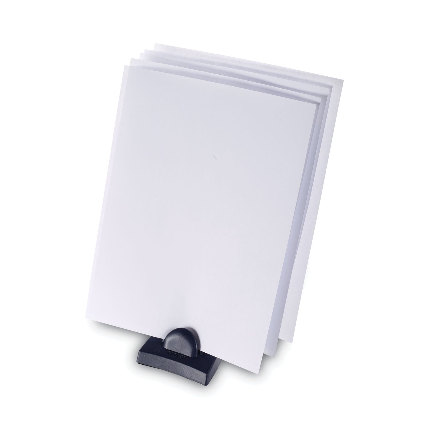 Kensington® Insight Priority Puck Five-Slot Desktop Copyholder, Plastic, Blue