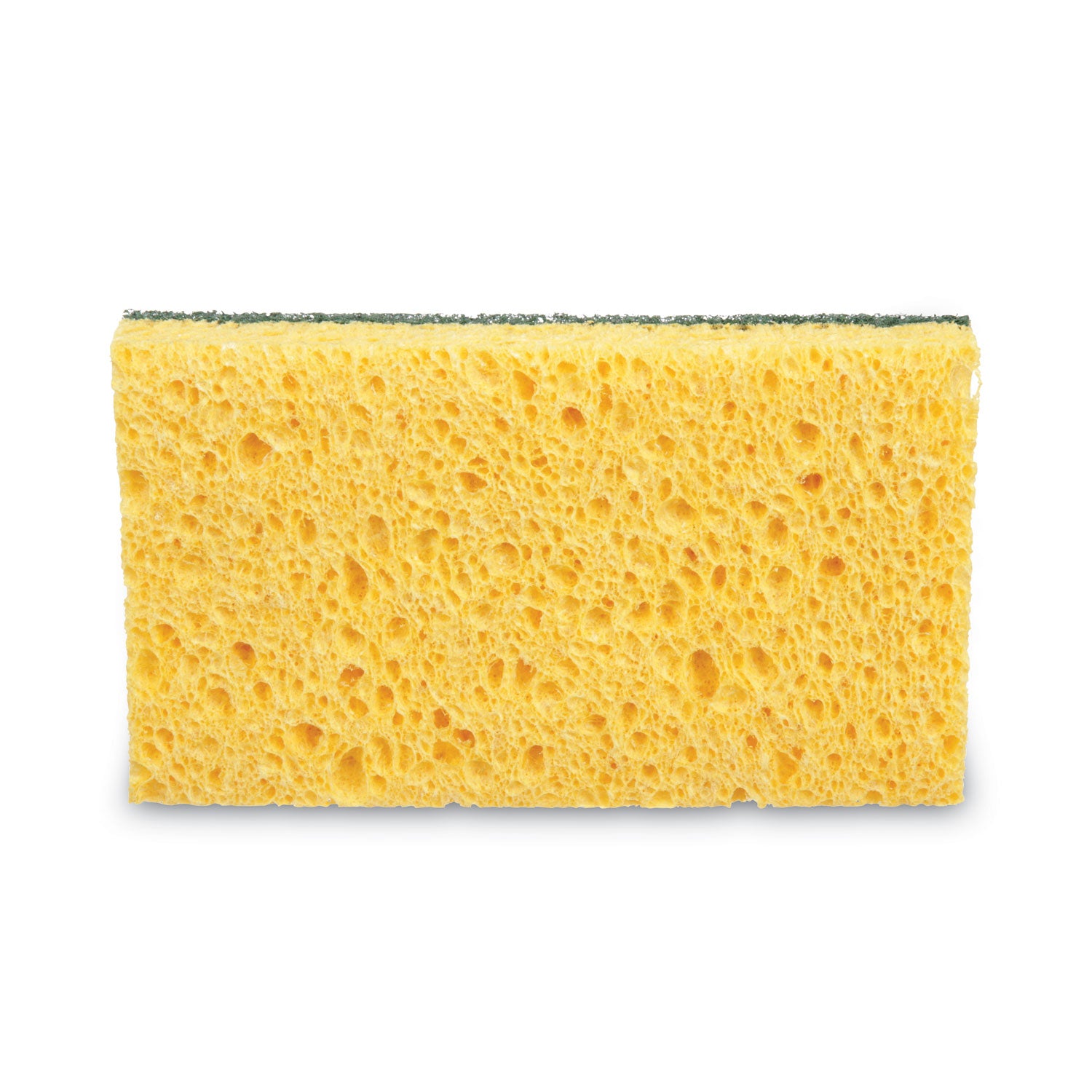 3M™ Niagara Medium Duty Scrubbing Sponge 74n, 3.6 X 6, 1" Thick, Yellow/green, 20/carton