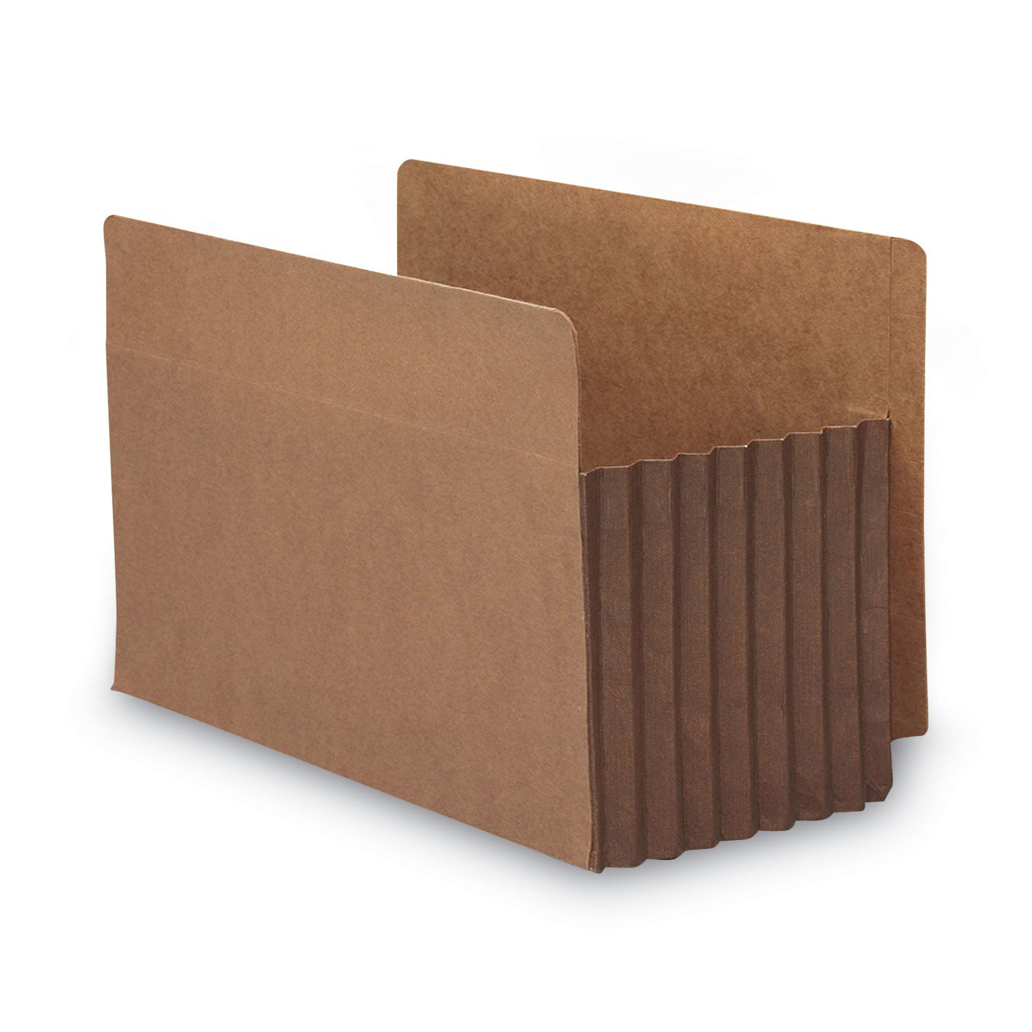 Smead Heavy-Duty Redrope End Tab Tuff Pockets, 7" Expansion, Legal Size, Redrope, 5/box