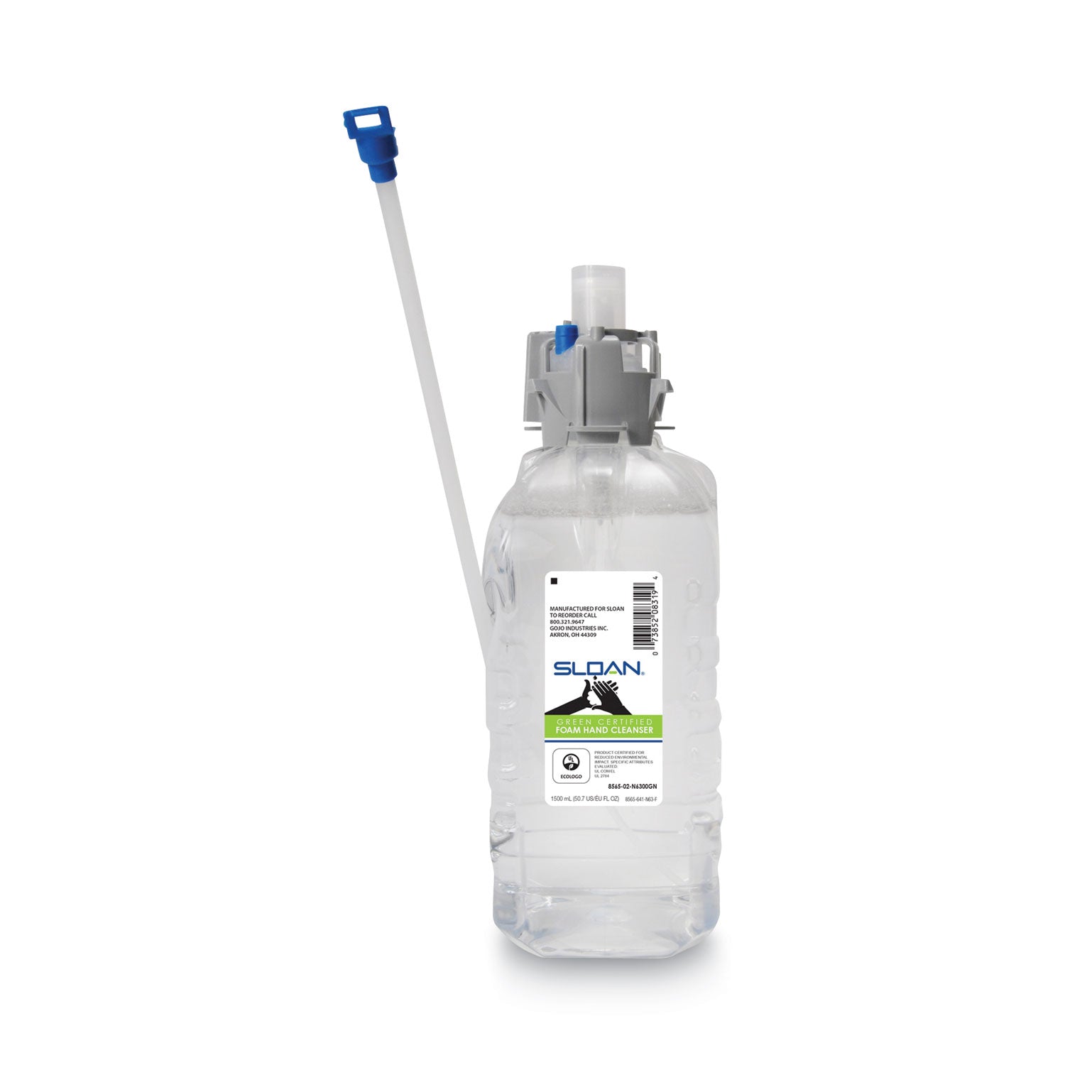 PURELL® SLOAN Green Certified Foam Hand Cleanser Refill, Fragrance-Free, 1,500 mL, 4/Carton