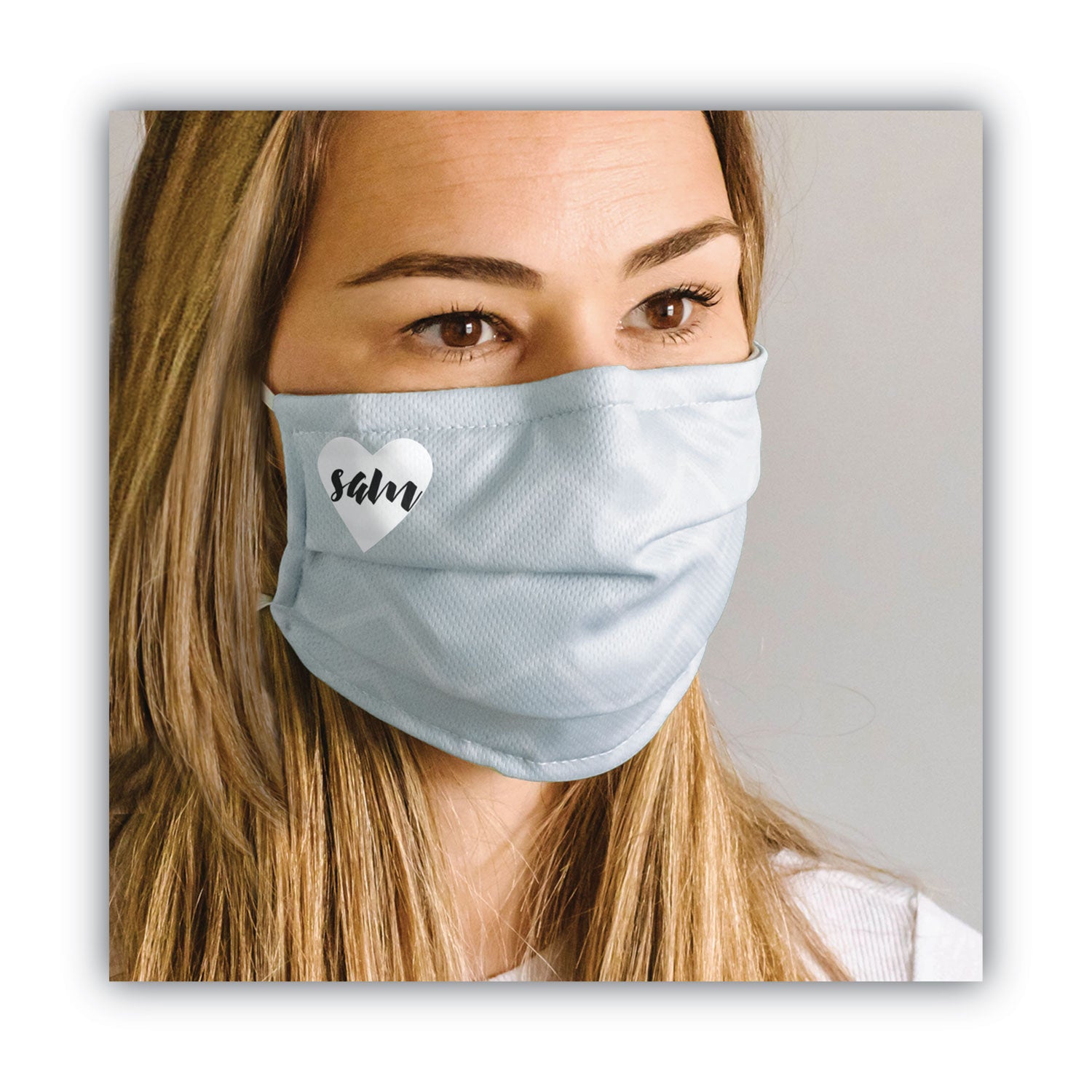 Avery® Fabric Transfers, 8.5 X 11, White, 5/Pack