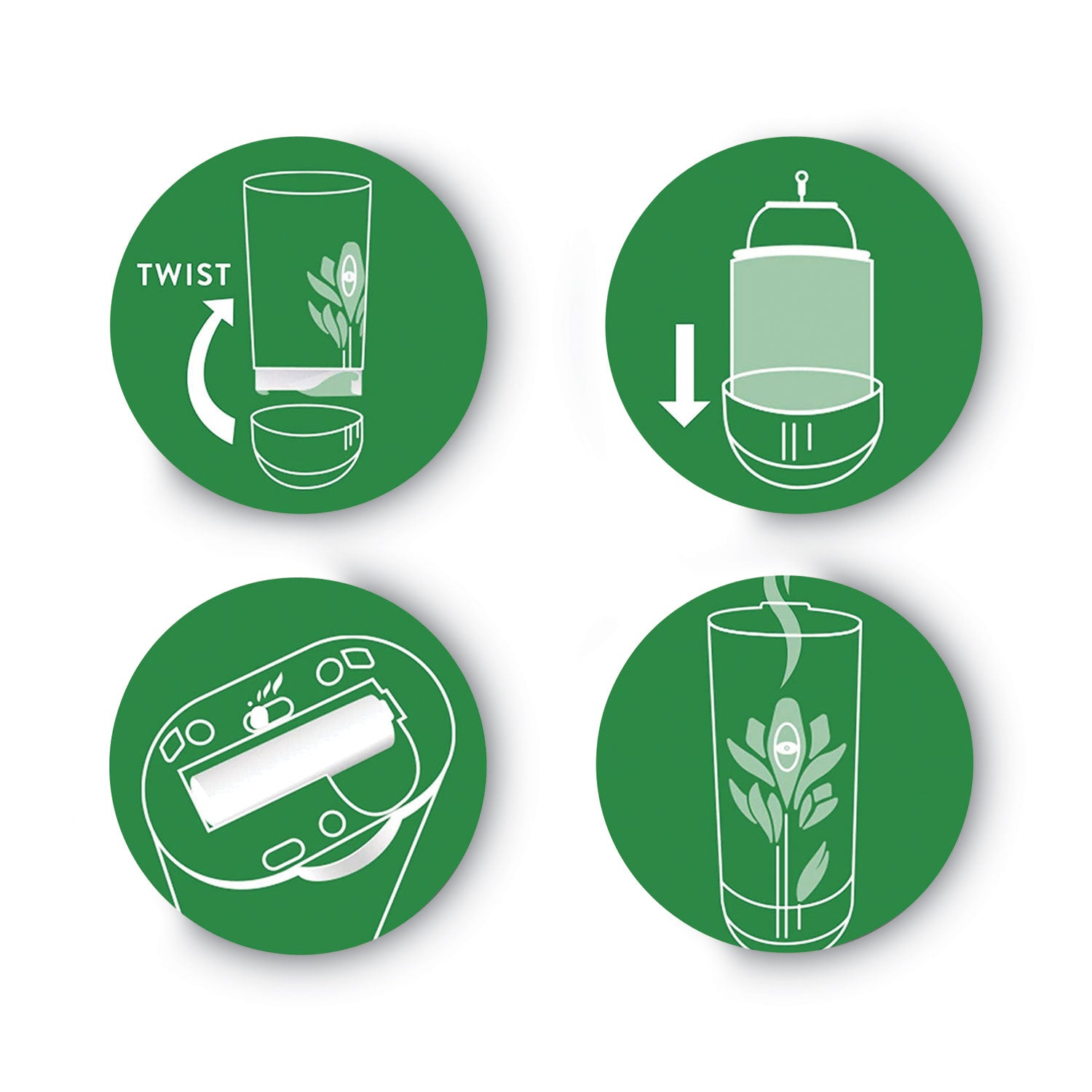 Air Wick® Freshmatic Ultra Automatic Spray Refill, Fresh Waters, 5.89 Oz Aerosol Spray, 6/carton