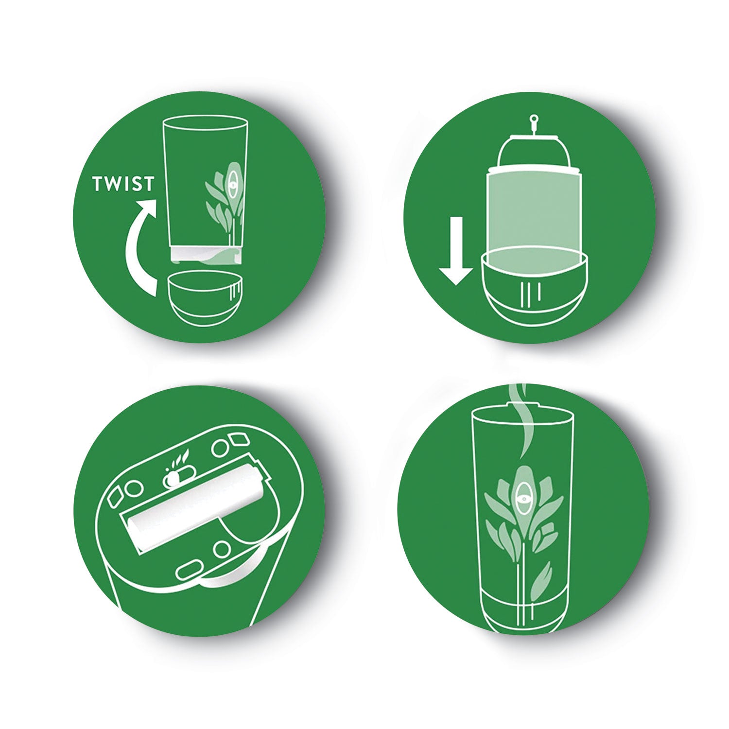 Air Wick® Freshmatic Ultra Automatic Spray Refill, Lavender/chamomile, 5.89 Oz Aerosol Spray, 6/carton