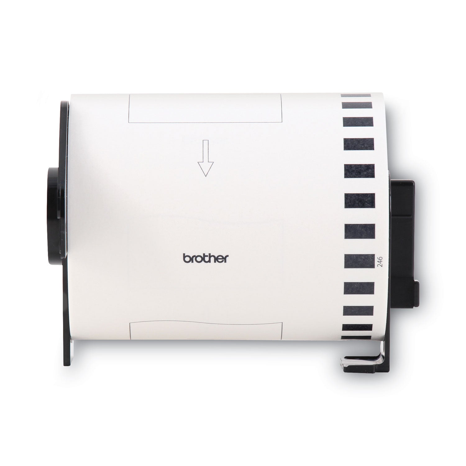 Brother P-Touch® Dk2246 Label Tape, 4.07" X 100 Ft, Black On White