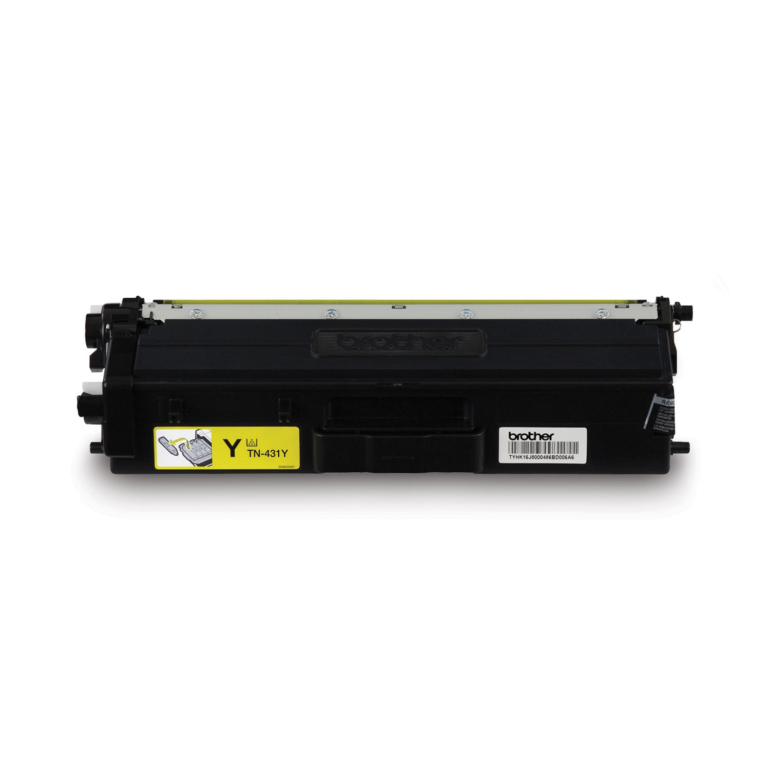 Brother Tn431y Toner, 1,800 Page-Yield, Yellow