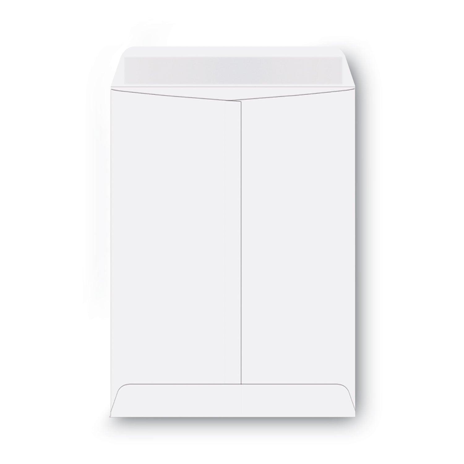 Universal® Catalog Envelope, 28 lb Bond Weight Paper, #10 1/2, Square Flap, Gummed Closure, 9 x 12, White, 100/Box