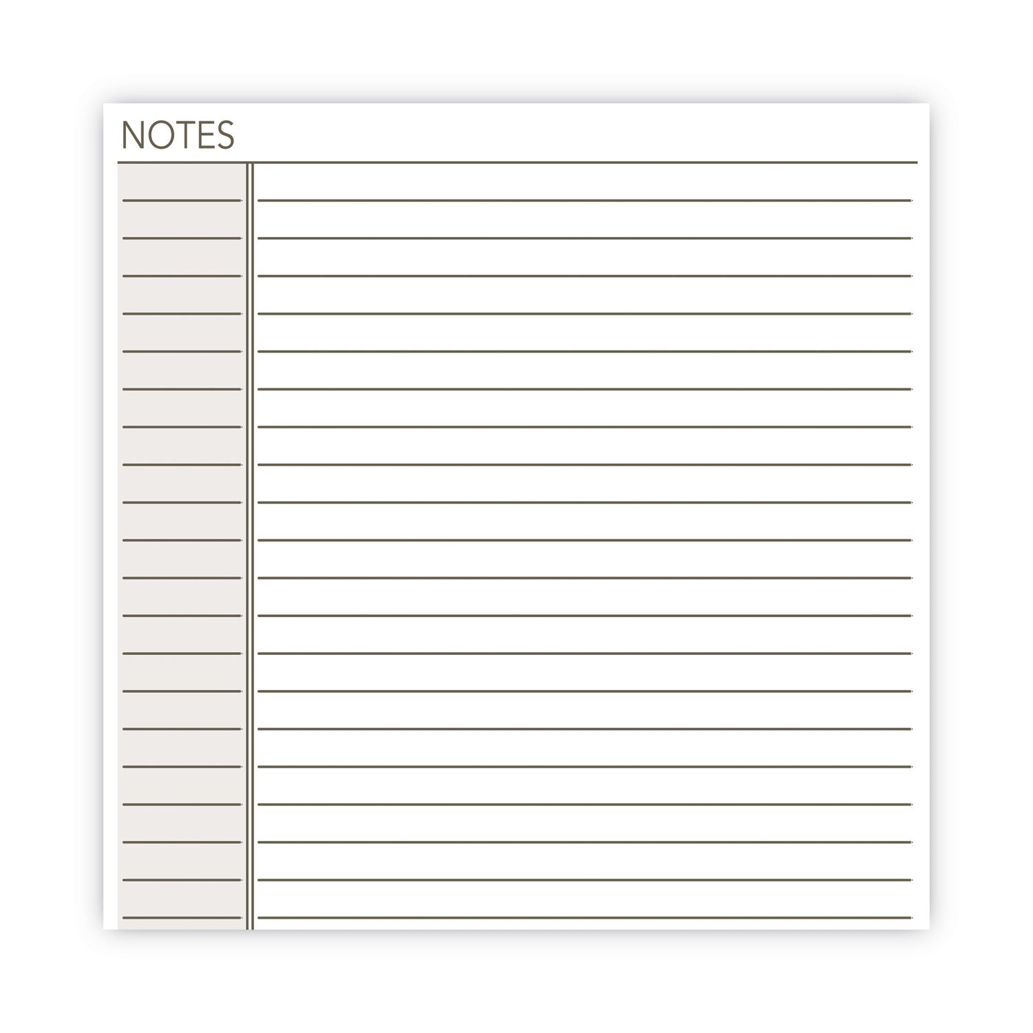 AT-A-GLANCE® Lined Notes Pages For Planners/organizers, 8.5 X 5.5, White Sheets, Undated