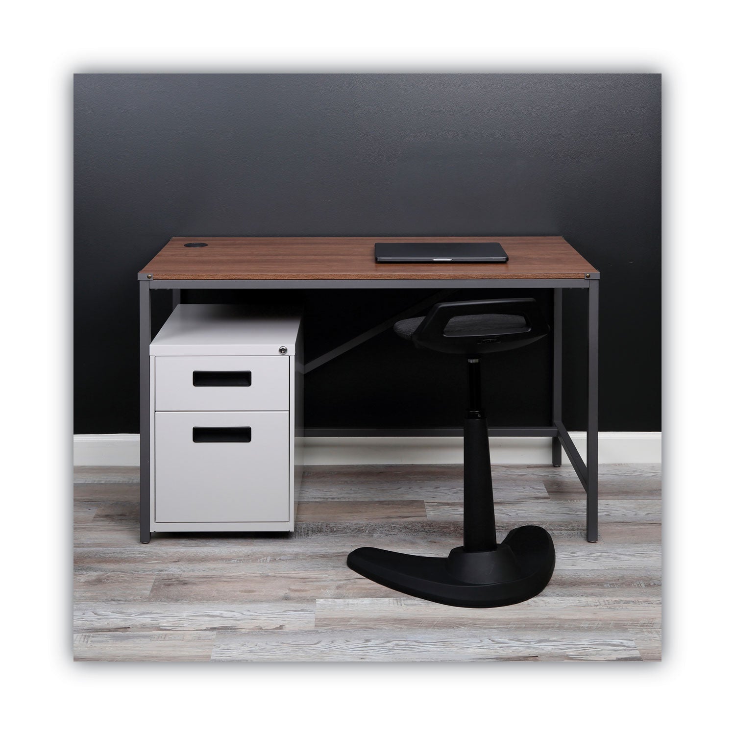 Alera® File Pedestal, Left Or Right, 2-Drawers: Box/file, Legal/letter, Light Gray, 14.96" X 19.29" X 21.65"