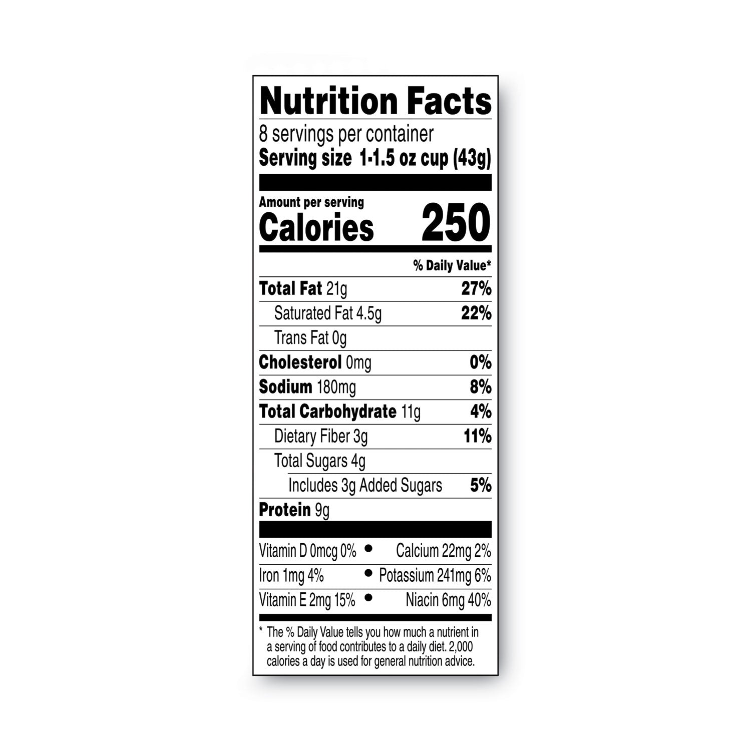 Jif To Go® Spreads, Creamy Peanut Butter, 1.5 Oz Cup, 8/box