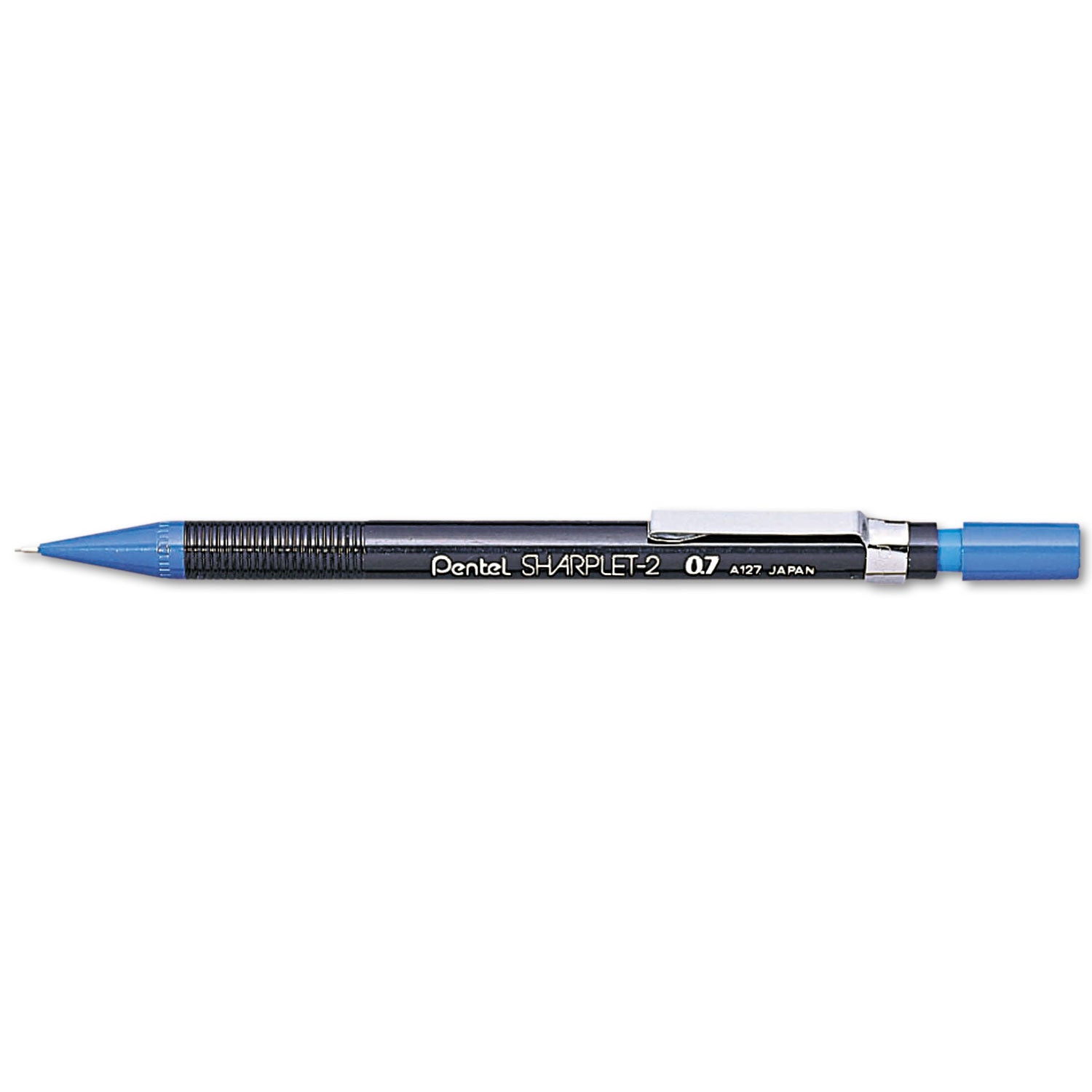 Pentel® Sharplet-2 Mechanical Pencil, 0.7 mm, HB (#2), Black Lead, Dark Blue Barrel