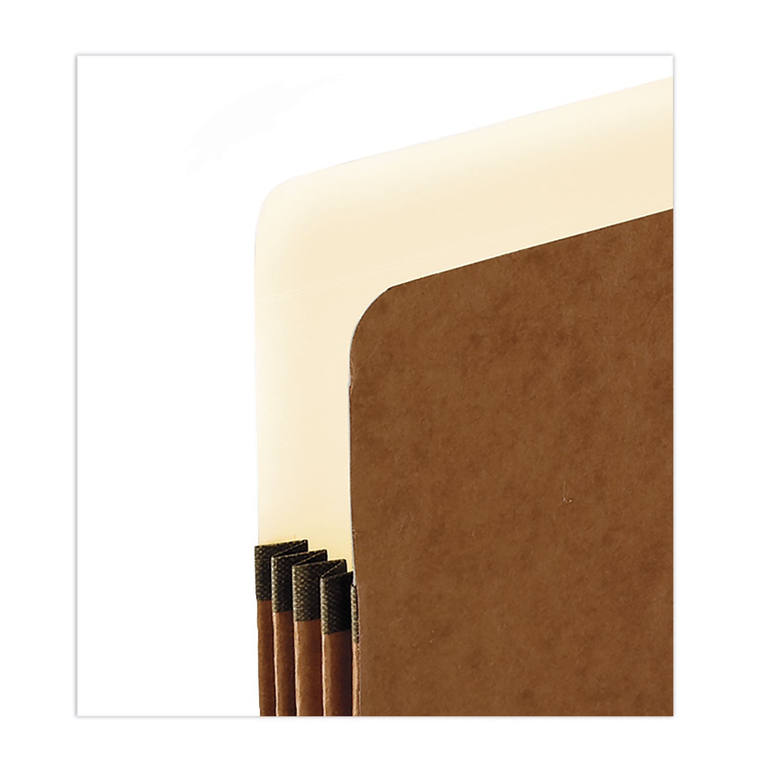 Pendaflex® Standard Expanding File Pockets, 3.5" Expansion, Letter Size, Redrope, 25/Box