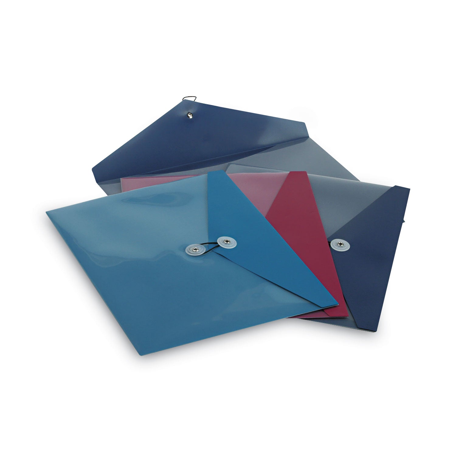 Pendaflex® Poly Envelopes, Letter Size, Assorted Colors, 4/pack