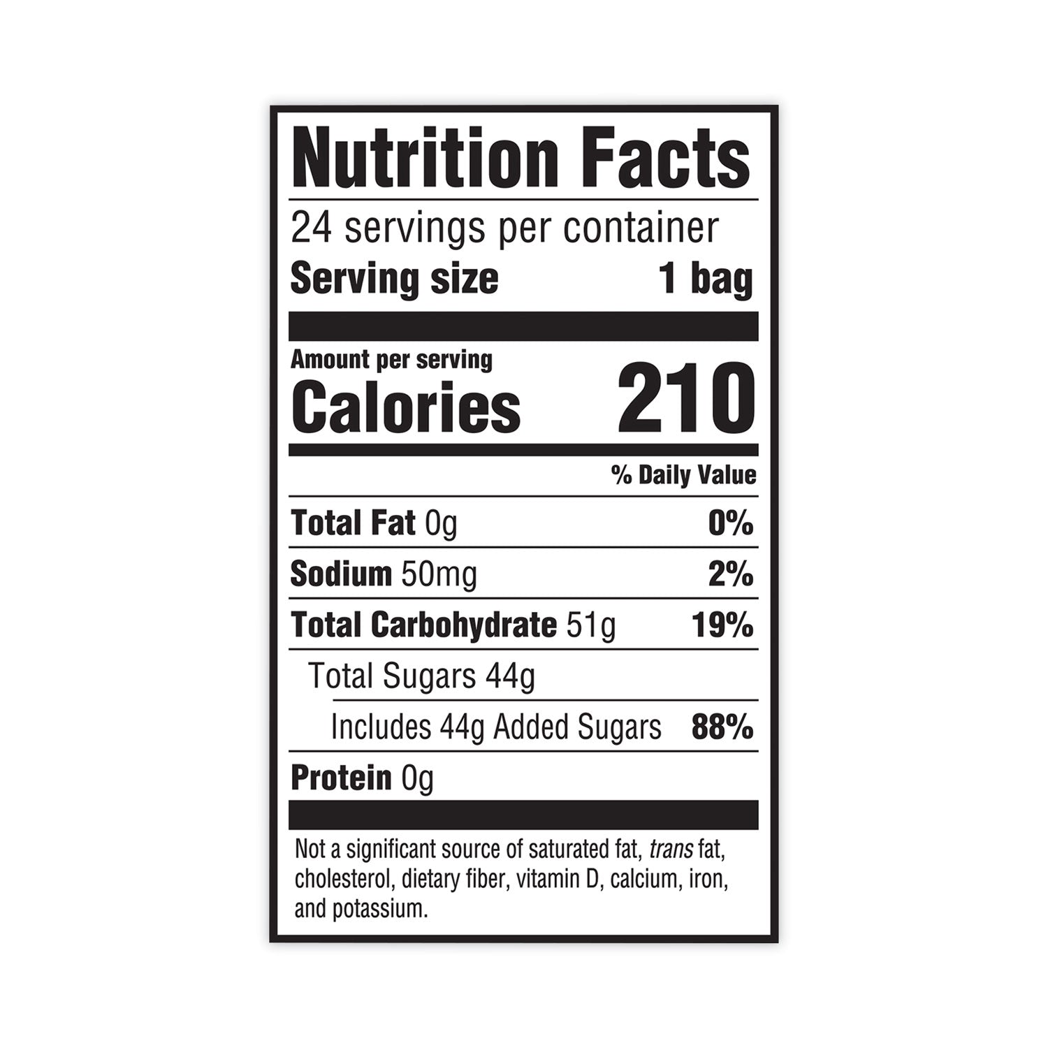 Sour Patch Kids® Chewy Candy, Assorted, 2 oz Bags, 24/Pack