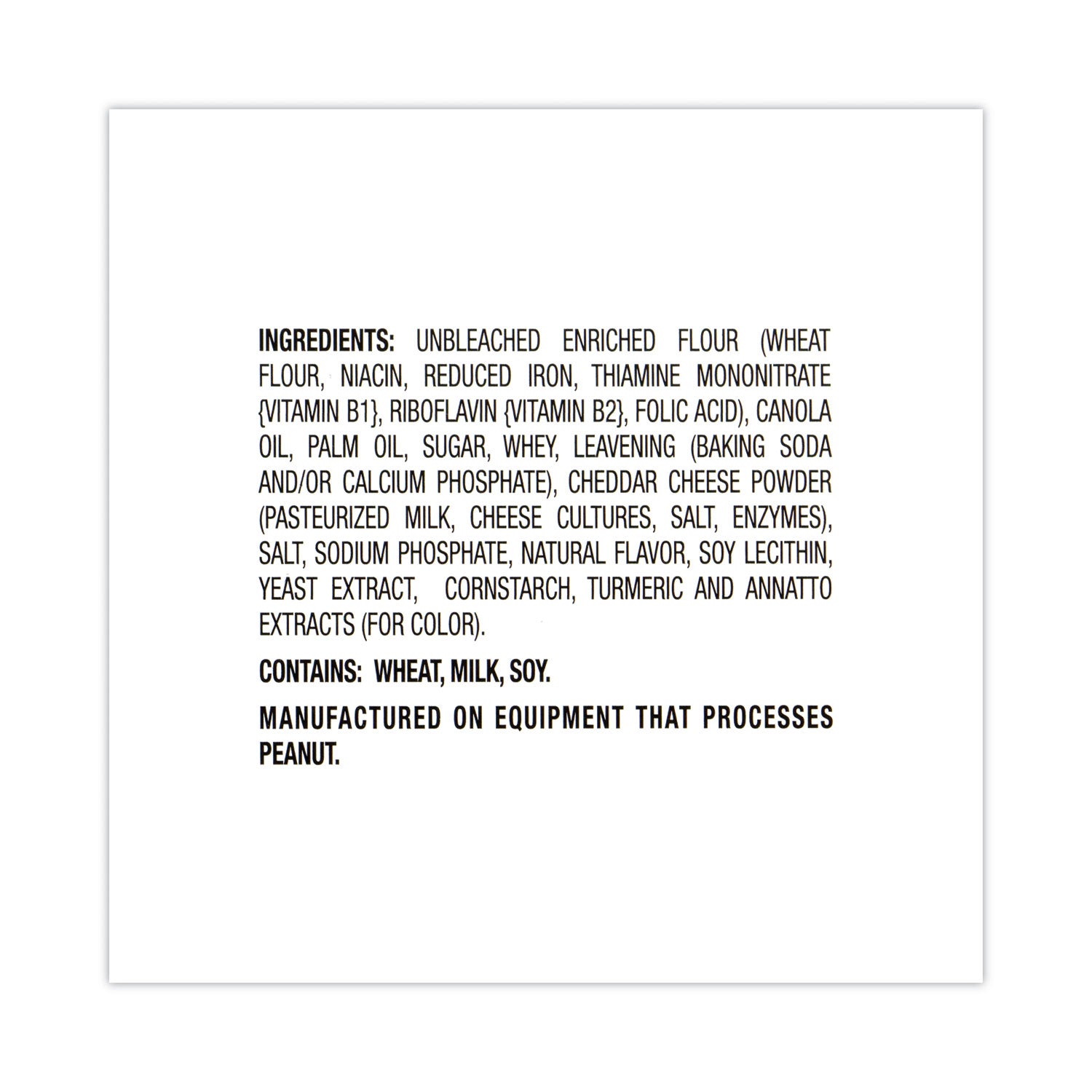 Nabisco® Ritz Bits Cheese Sandwich Crackers, 1 oz Pouch, 48 Pouches/Carton