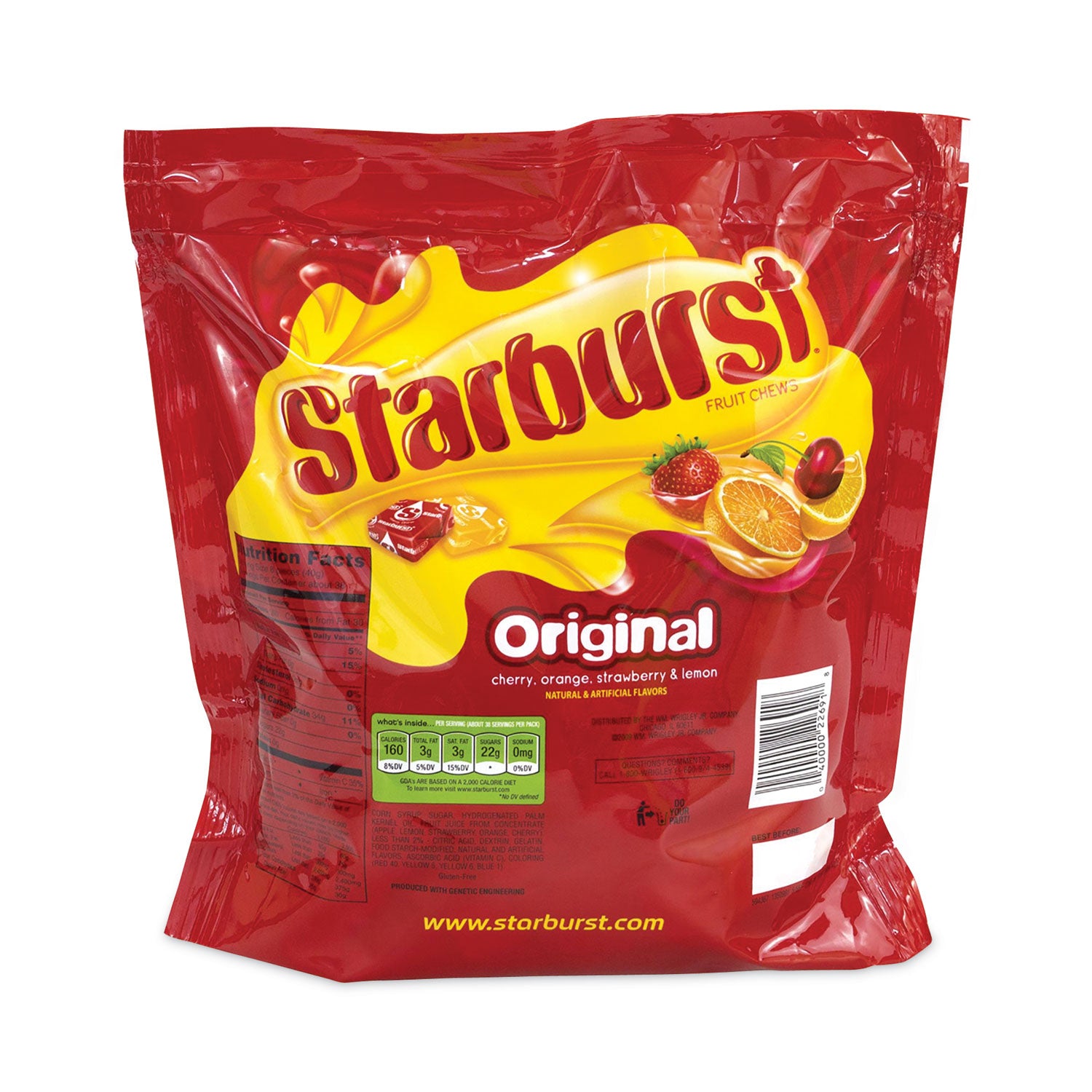 Starburst® Original Fruit Chews, Assorted, 54 oz Bag