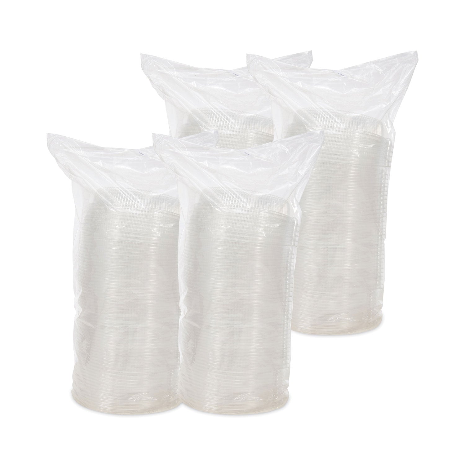 Dart® Dome Covers, For 10" Disposable Plates, Clear, Plastic, 500/Carton