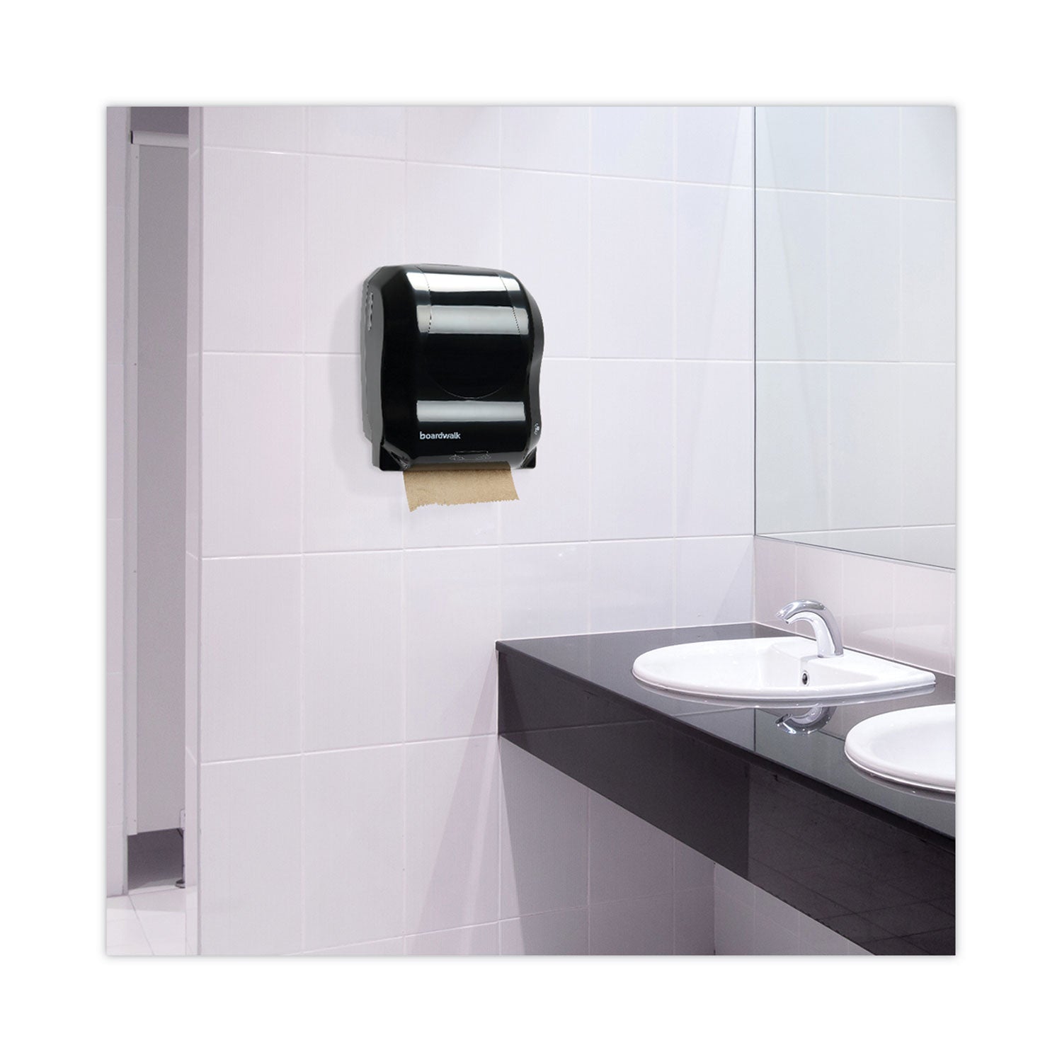 Windsoft® Hardwound Roll Towels, 1-Ply, 8" x 350 ft, Natural, 12 Rolls/Carton