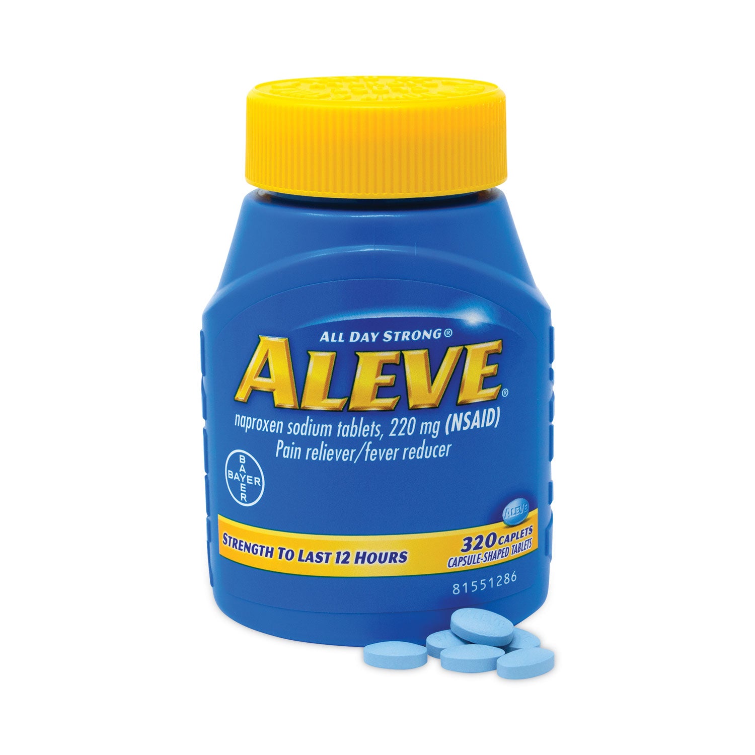 Aleve® Pain Reliever Tablets 220 mg, 320/Bottle