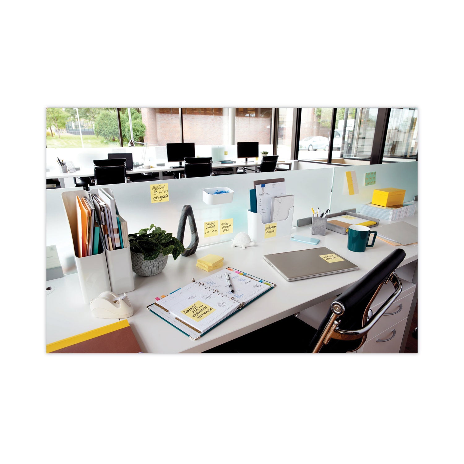 Post-it® Notes Super Sticky Pads in Canary Yellow, Cabinet Pack, 3" x 3", 90 Sheets/Pad, 24 Pads/Pack