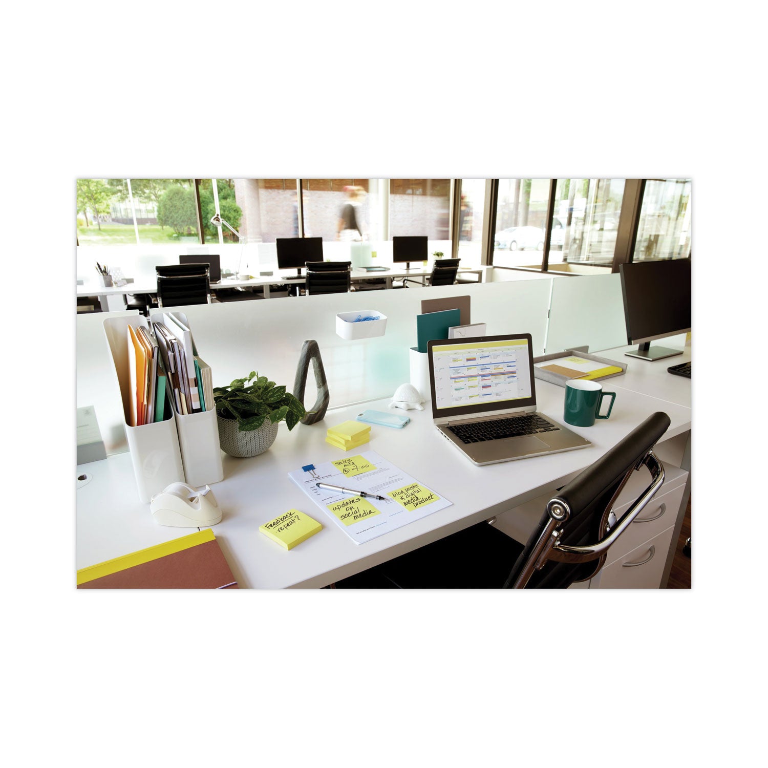 Post-it® Dispenser Notes Original Pop-up Notes Value Pack, 3" x 3", (8) Canary Yellow, (6) Poptimistic Collection Colors, 100 Sheets/Pad, 14 Pads/Pack