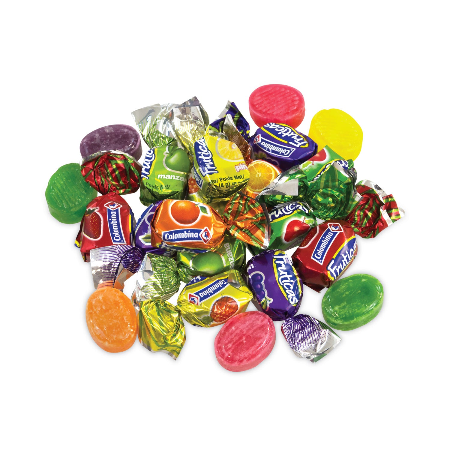 Colombina Fancy Filled Hard Candy Assortment, Variety, 5 lb Bag, Approx. 420 Pieces