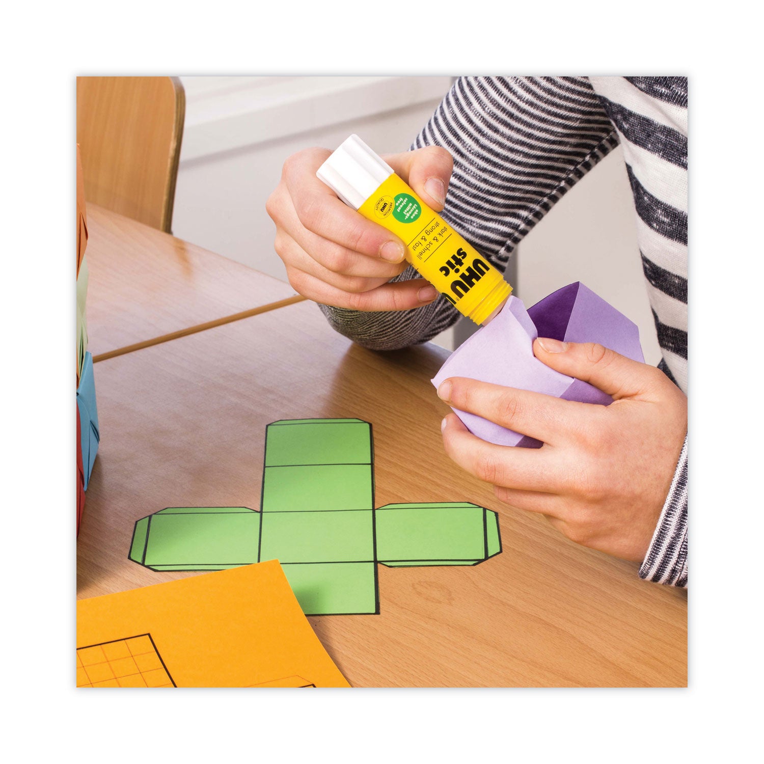 UHU® Stic Permanent Glue Stick, 0.74 Oz, Dries Clear